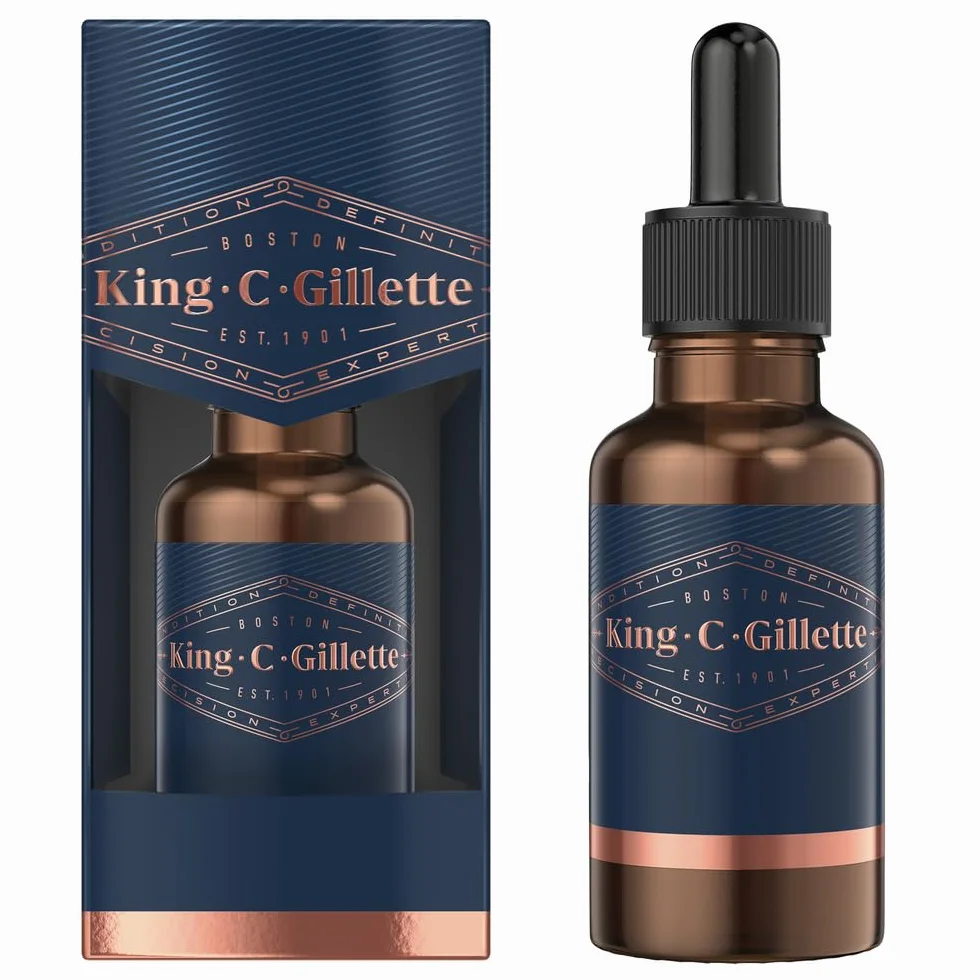King C. Gillette - Olejek do brody dla mężczyzn - 30 ml