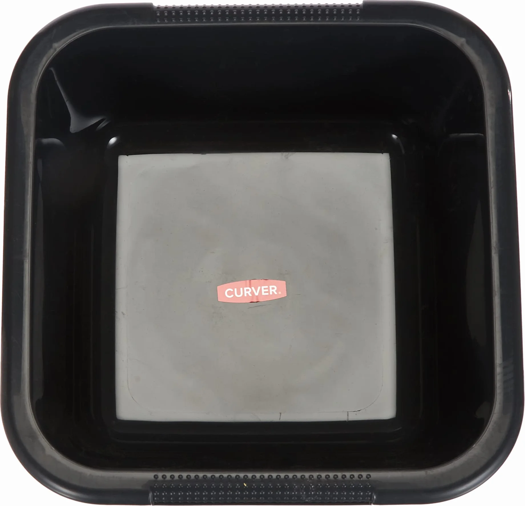 Curver prostokątna miska z tworzywa sztucznego 29,3 x 29,3 x 12 cm 6 l antracyt