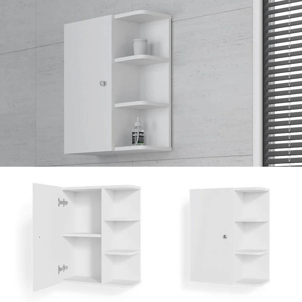 Vicco Szafka łazienkowa Fynn Biały 47.2 x 59.2 cm