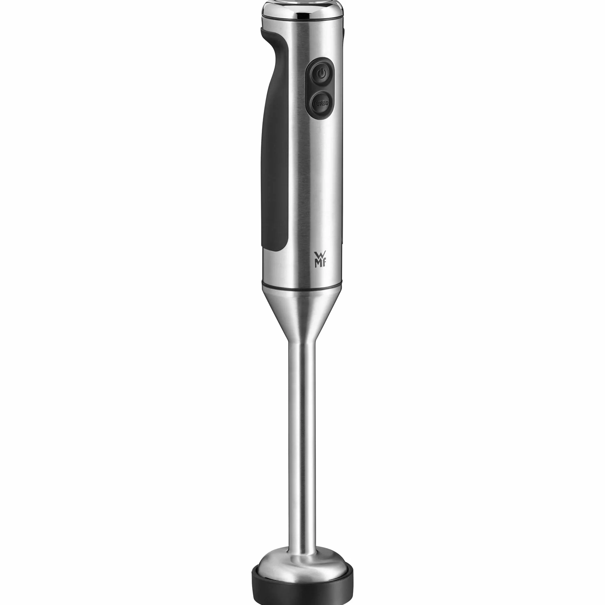 WMF Lineo 5-częściowy zestaw blenderów ręcznych, pałeczka do miksowania, trzepaczka, spieniacz do mleka, rozdrabniacz, 700 W, różdżka z pojemnikiem 1 l, stal nierdzewna matowa