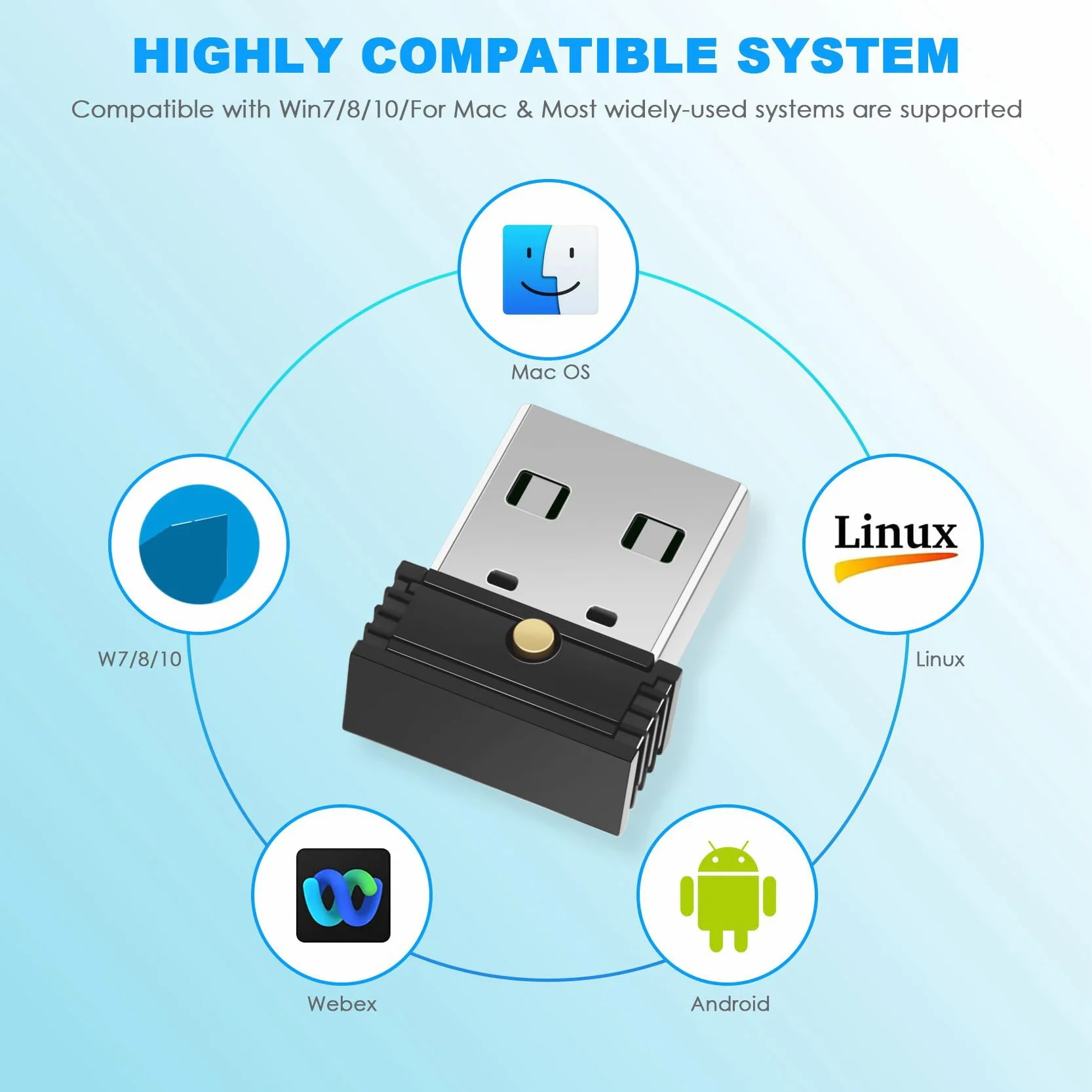 USB-mysz Jiggler, Automatyczny Jiggler Myszy Komputerowej, Trzyma Komputer w Stanie Gotowości, Symuluje Ruchy Myszy