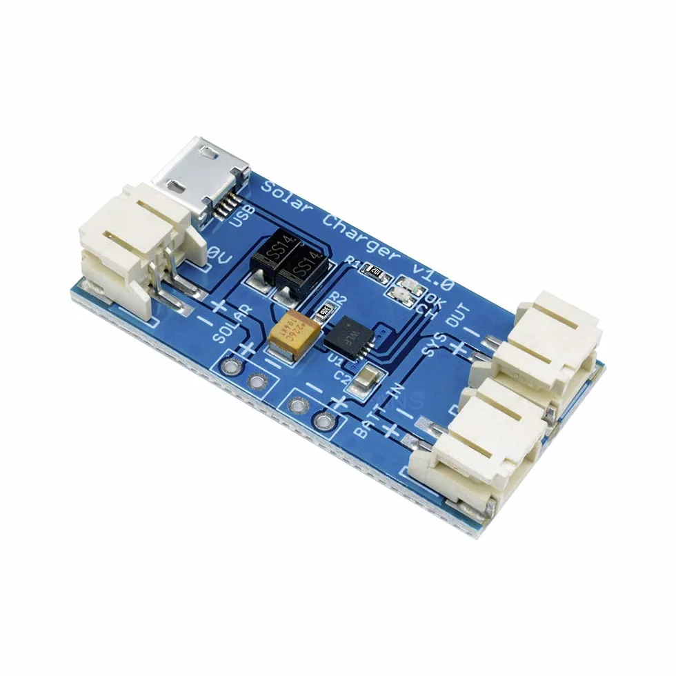 Hailege CN3065 Mini Solar Lipo Charger Board Lithium Battery Chip Micro USB DIY Outdoor Application Kit Charging Board Module