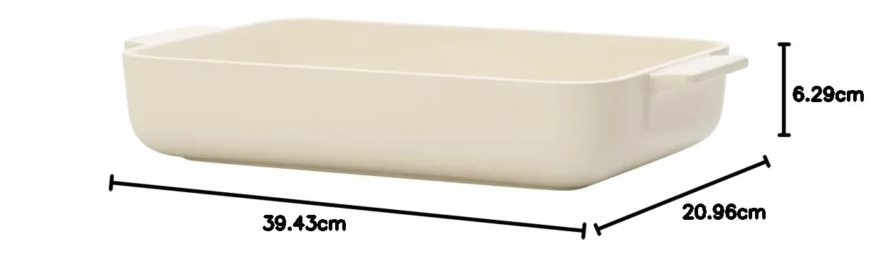Villeroy & Boch Clever Cooking Prostokątna forma do pieczenia 30 x 20 cm porcelana premium biała