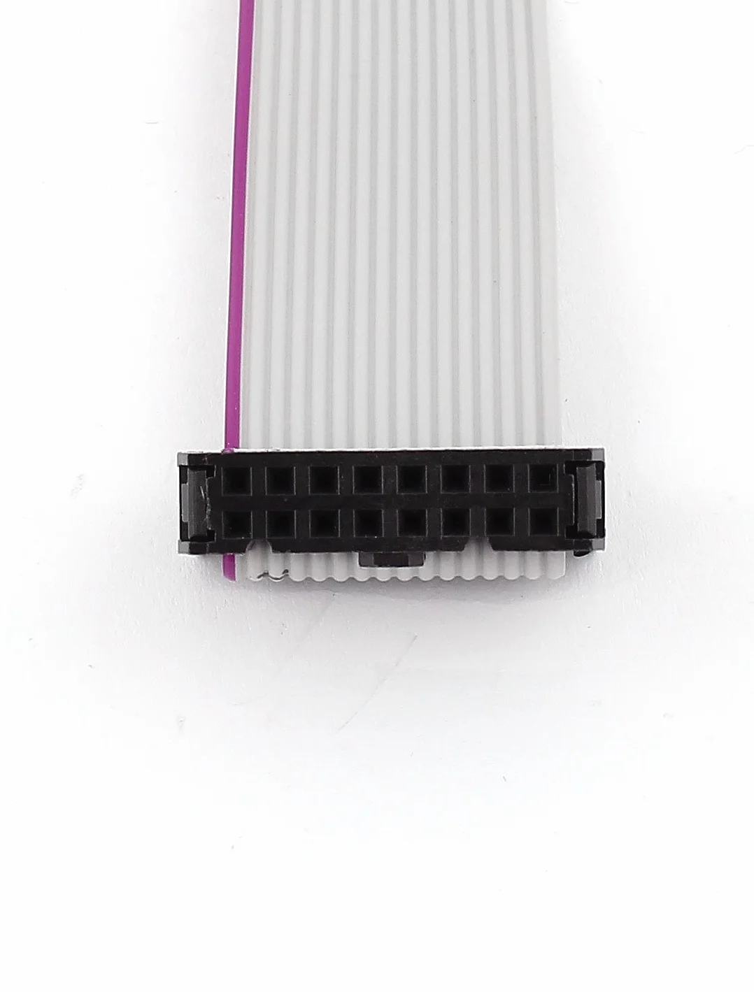 sourcing map 2pcs FC16P IDC 16-Pin Hard Drive przedłużacz płaski kabel wtyczka DE