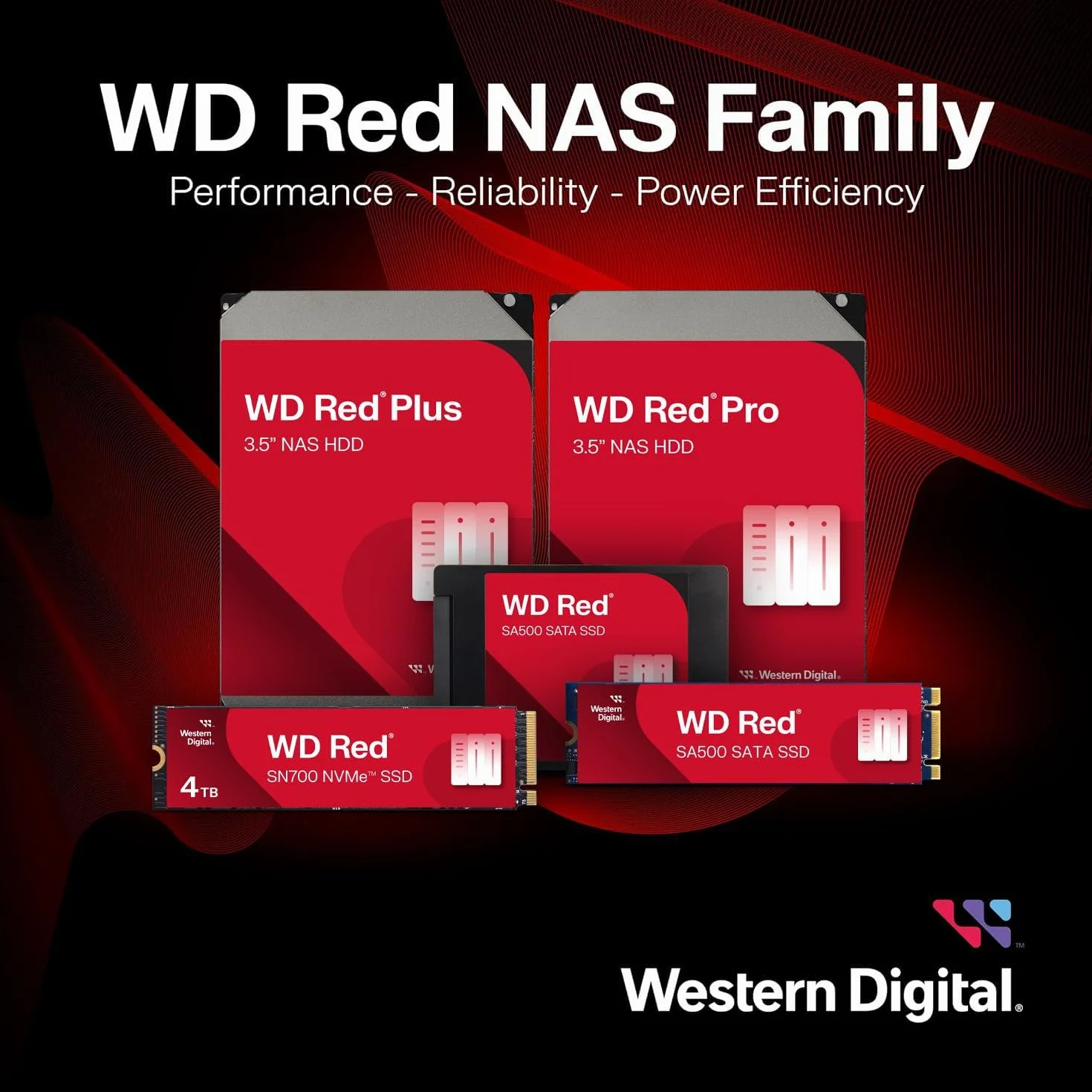 Western Digital Red Pro 20TB dedykowany wewnętrzny dysk twardy 3,5" NAS, klasa 7200 RPM, SATA 6 GB/s, CMR, 512MB Cache, 5 lat