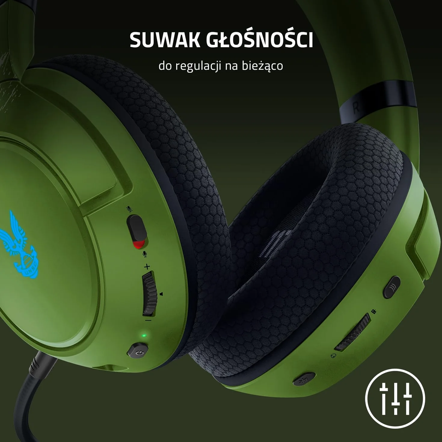 Razer Kaira Pro - bezprzewodowy zestaw słuchawkowy do Xbox Series X i mobilnych gier Xbox (sterowniki TriForce Titanium 50 mm, mikrofon HyperClear Supercardioid, dedykowany mobilny mikrofon) HALO