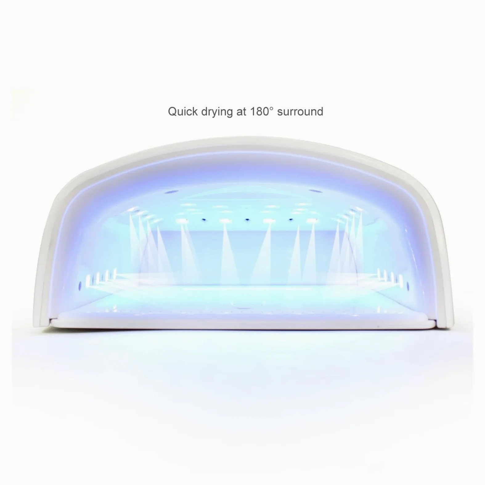 Lampa UV do paznokci, Lampa LED UV do paznokci Suszarka do paznokci 48W Lampa UV do paznokci 24 szt. Lampa LED Ice Maszyna do zdobienia paznokci Żel suszący Polerowanie Narzędzia do paznokci do lakier