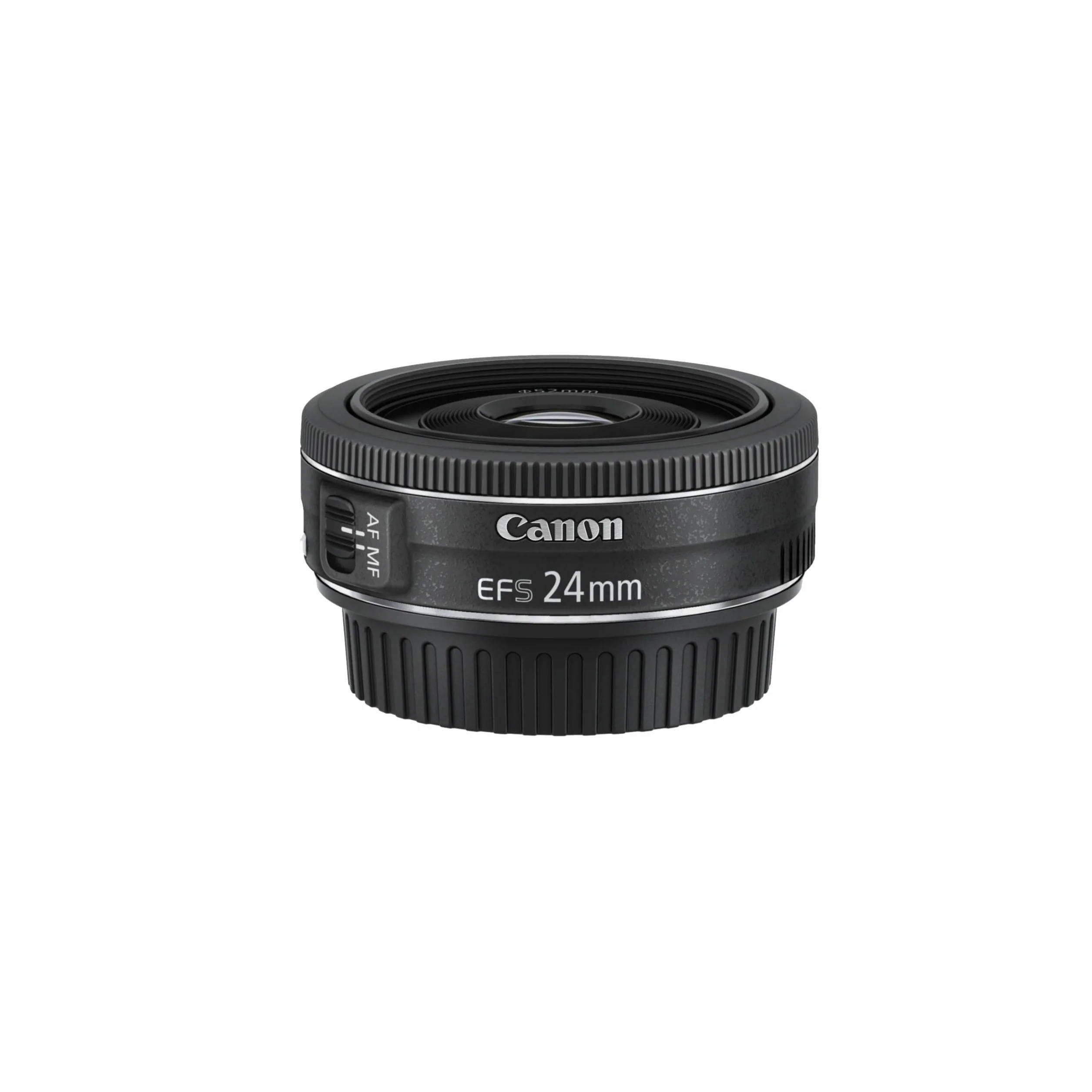Canon Obiektyw EF-S 24 mm F2.8 STM Pancake do EOS (stała ogniskowa, gwint filtra 52 mm), czarny