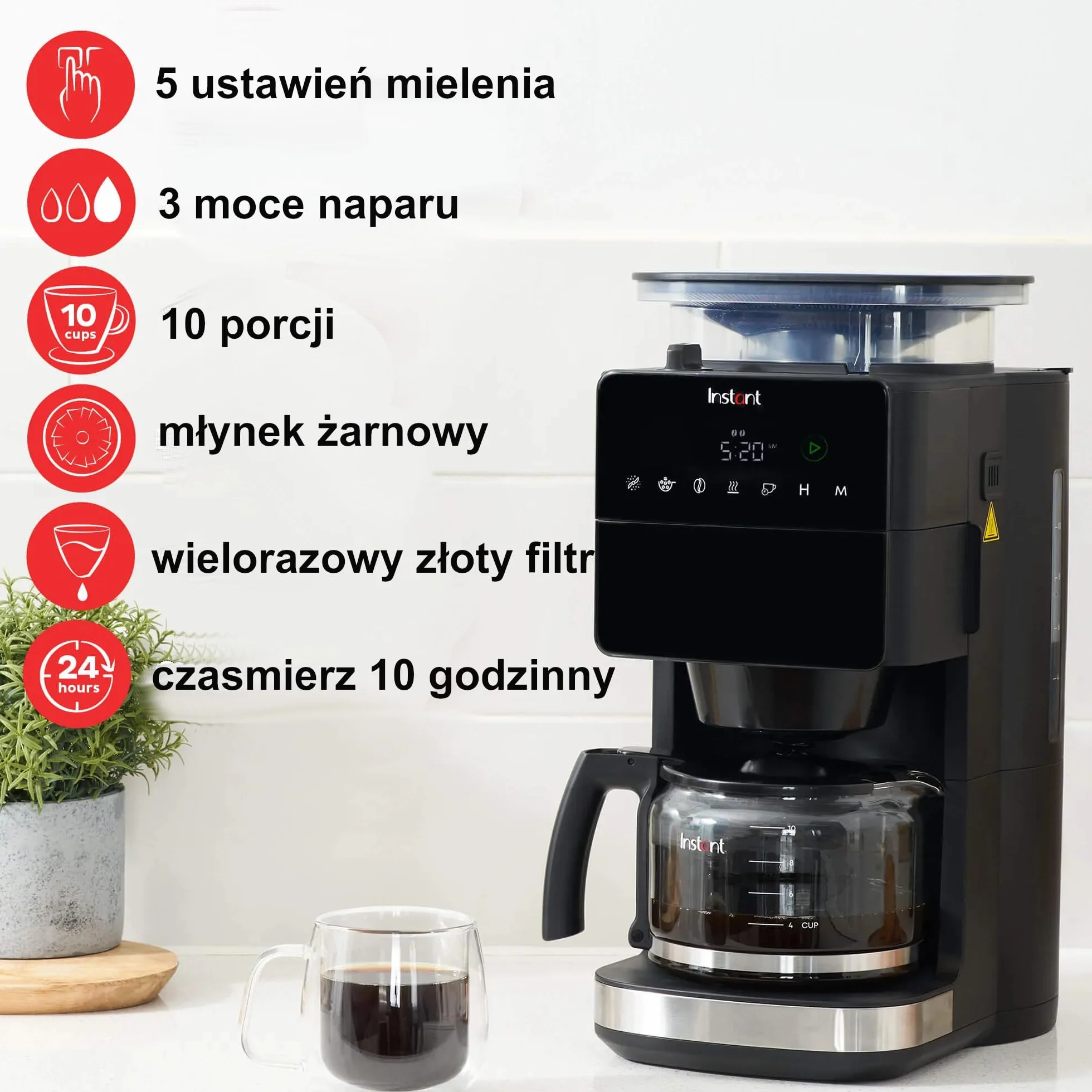 Instant Brands Grind & Brew EU