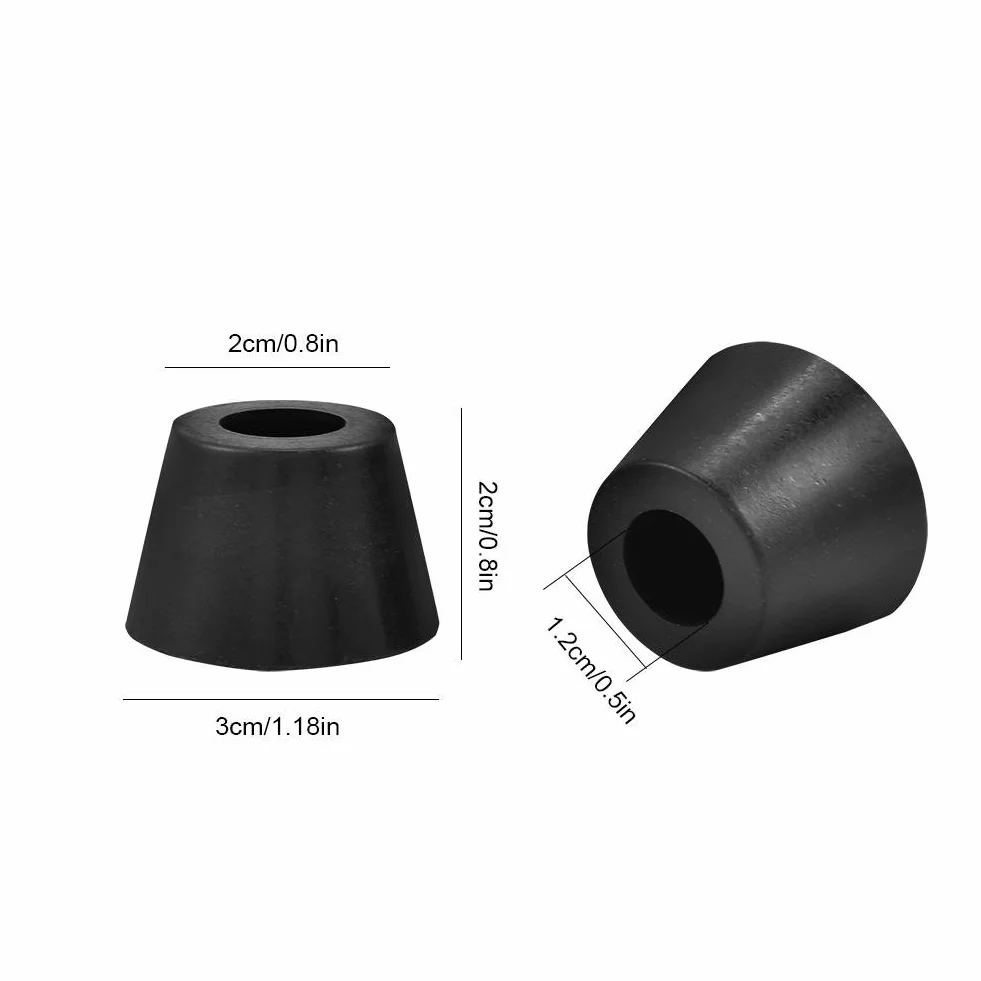 Goshyda 8 szt. 30 x 20 mm gumowe nóżki antywibracyjne podstawa podstawka uchwyt ze śrubami do głośnika, wzmacniacz gitary, subwoofer samochodowy