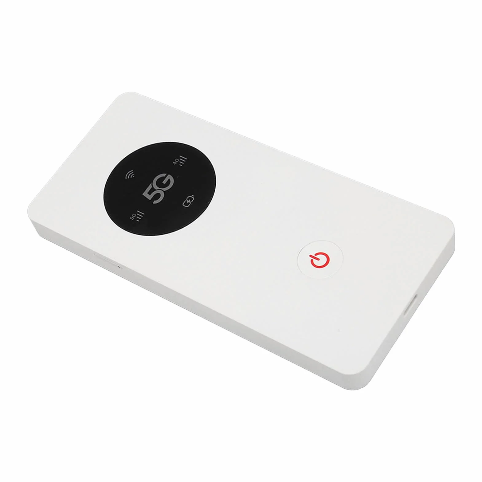 Jectse Ultraszybki hotspot 5G WLAN z gniazdem na karty NanoSIM, do 16 urządzeń, 2,4 GHz i 5,0 GHz, kieszonkowy format do podróży, biura, na kemping