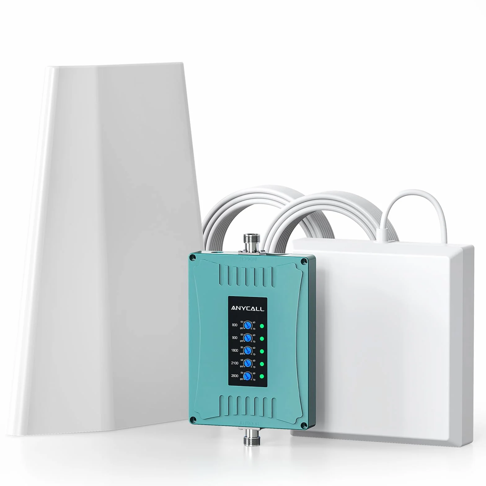 Wzmacniacz SygnałU Telefon KomóRkowy Lte Repeater Dla Aero2 Orange Play T-Mobile 4G ​​3G GSM Booster Band 1/3/7/8/20 Wzmacniacz KomóRkowy PołąCzenia GłOsowe I Dane - Do Domu I Biura
