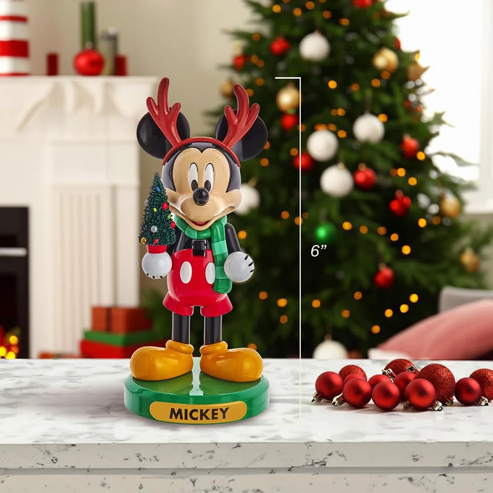 Disney Kurt Adler 15 cm Myszka Miki z tłuczkiem do orzechów