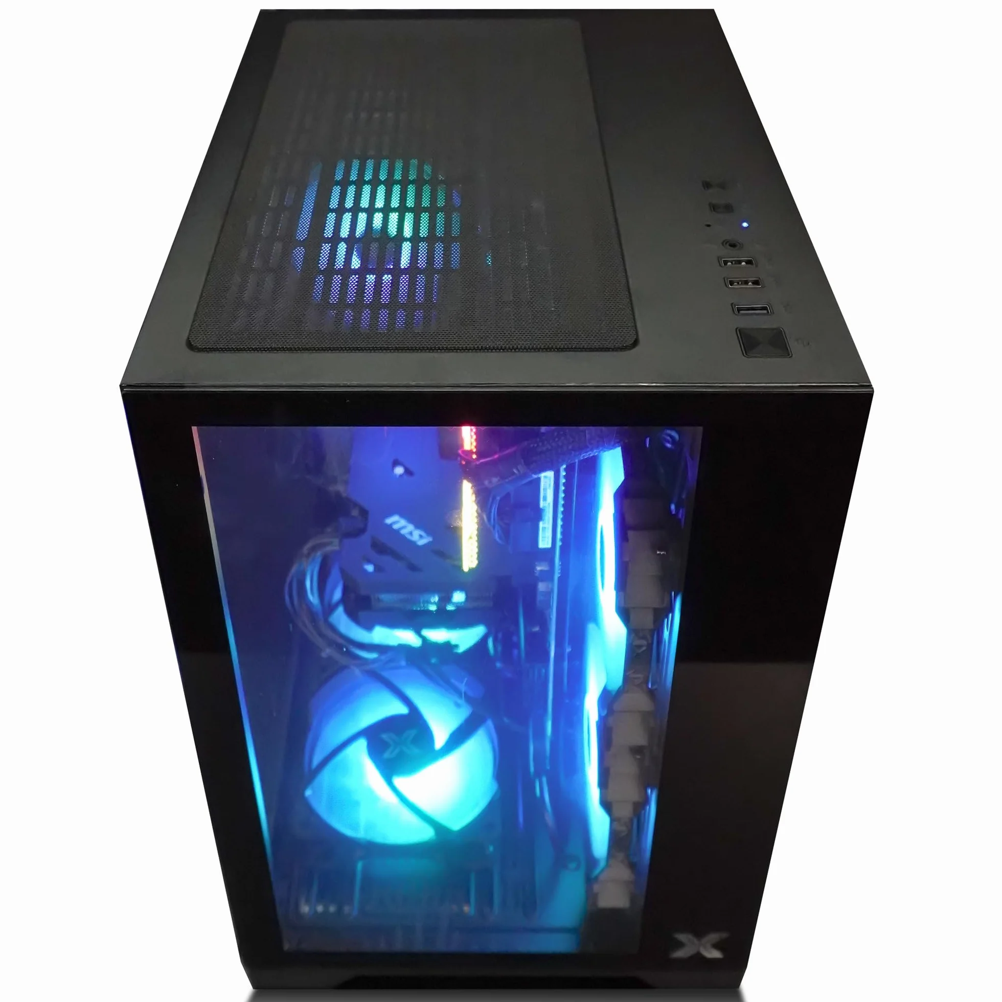 PC GAMING - Gamer PC Aqua 4060 Black - AMD - XIGMATEK Aqua M obudowa czarna - MSI B550M-PRO VDH WiFi - Corsair Vengeance SL 2X8GB DDR4 3600 - Corsair MP600 1TB PCI 4.0 - Windows 11 Pro