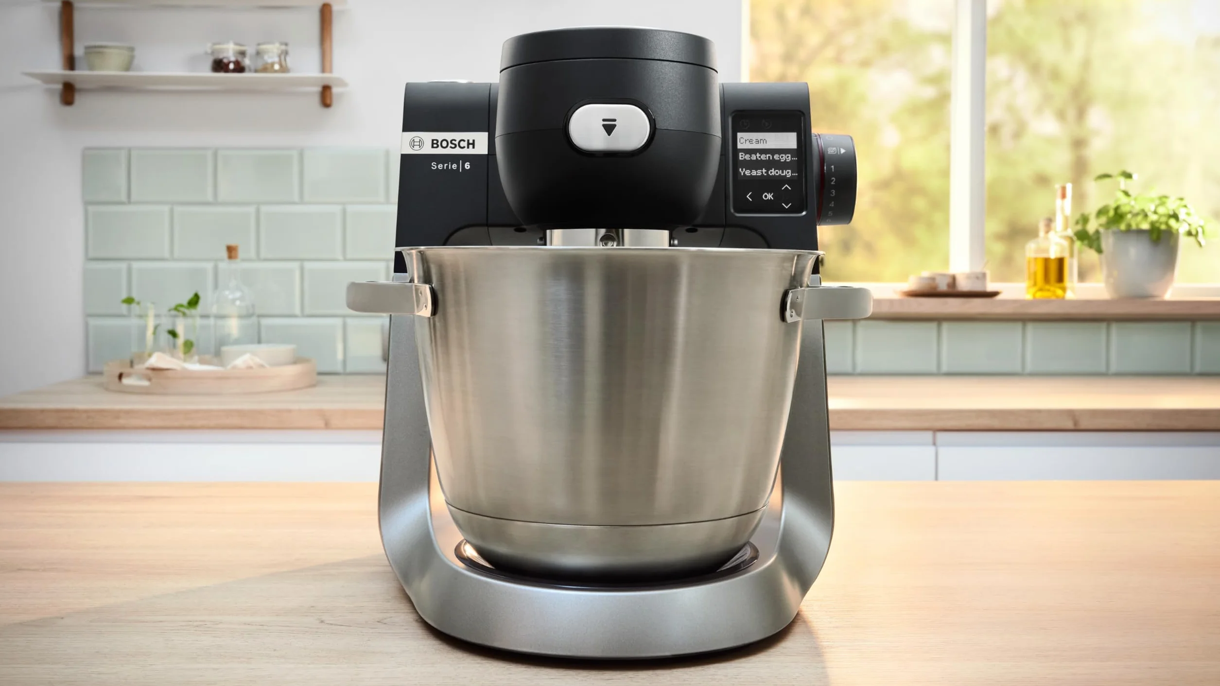 Bosch Seria 6 Robot Kuchenny 5.5 L Srebrny
