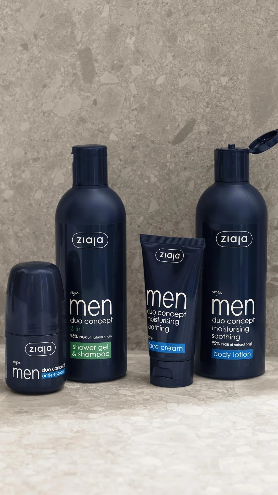 ZIAJA produkt do pielęgnacji włosów, Gel De Ducha Y Champú 2 En 1 Para Hombre - 300 Ml