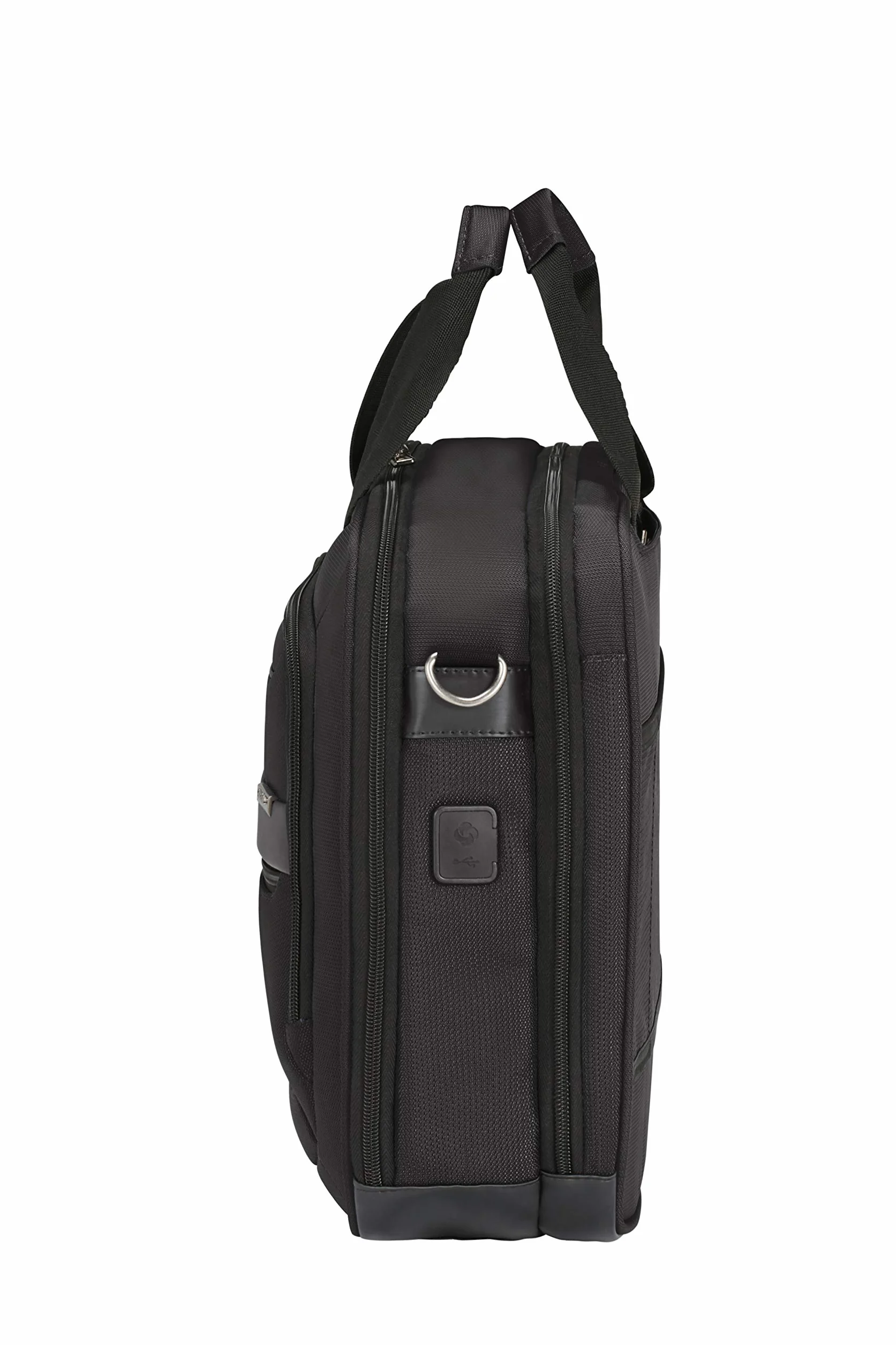 Samsonite Vectura Evo - 15,6 -calowa torba laptopa, 41 cm, 18 L, czarny (czarny)