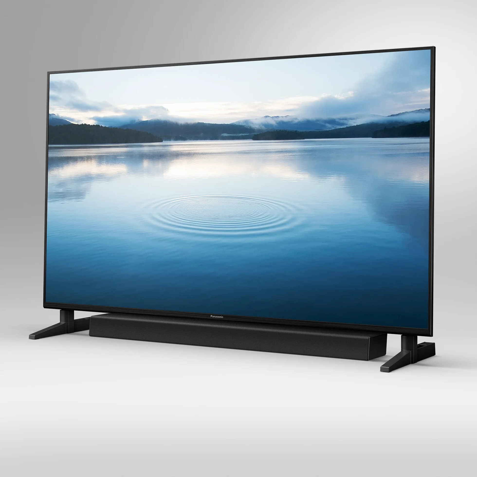 Panasonic SC-HTB490 smukły soundbar z potężnym basem (320W, bezprzewodowy Subwoofer, HDMI, Bluetooth, Porty Bass Reflex, 5 trybów dźwięku), czarny