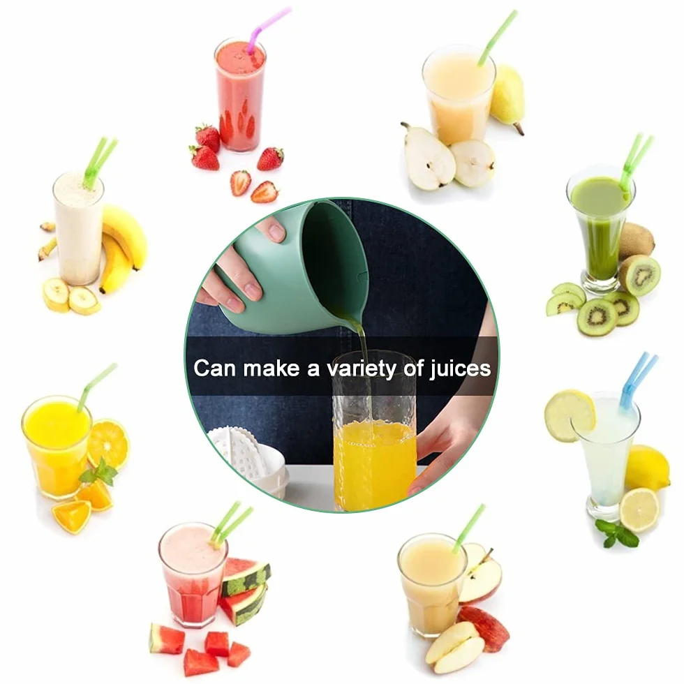 Wishstar wyciskarka do cytrusów, ręczna wyciskarka do soku w kształcie cytryny, wyciskarka do limonek, wyciskarka do owoców cytrusowych z dwoma możliwościami tłoczenia, praska do owoców na cytryny