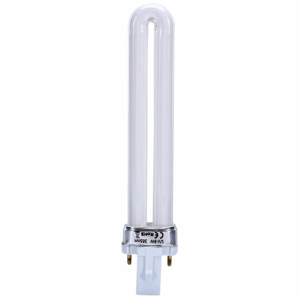 Rurka Uv 9W,Uv 9W 365Nm żarówka, Wymiana Nailstar 9W żarówki do Paznokci Lampa Uv świetlówka do Suszarki do Paznokci
