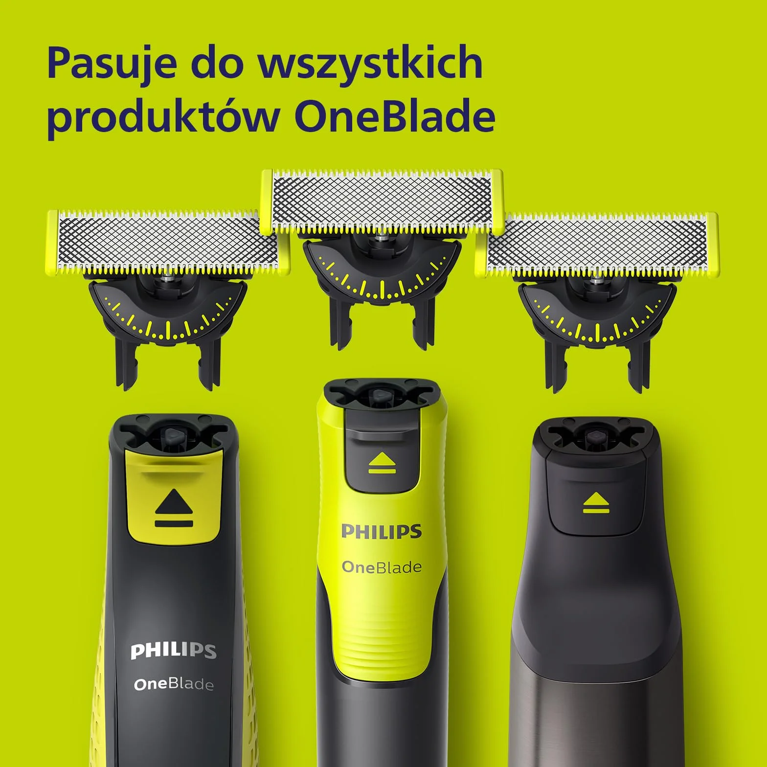 Philips OneBlade Original 360 ostrza do wszystkich modeli OneBlade i OneBlade Pro, 2 szt. (model QP420/60)