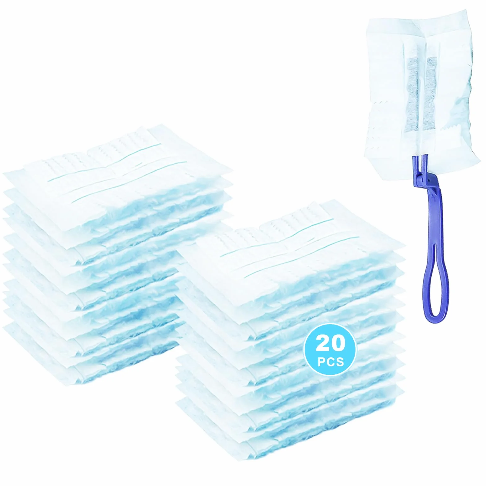 Vicloon Flash Duster 20 szt. do czyszczenia elektrostatycznego kurzu