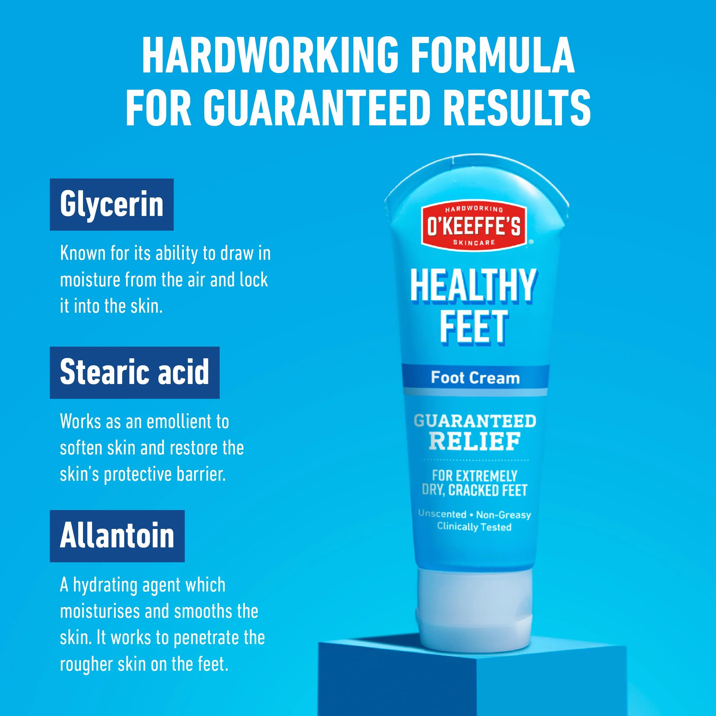 O'Keeffe's Healthy Feet krem do stóp w tubce, 80 ml - 2 sztuki