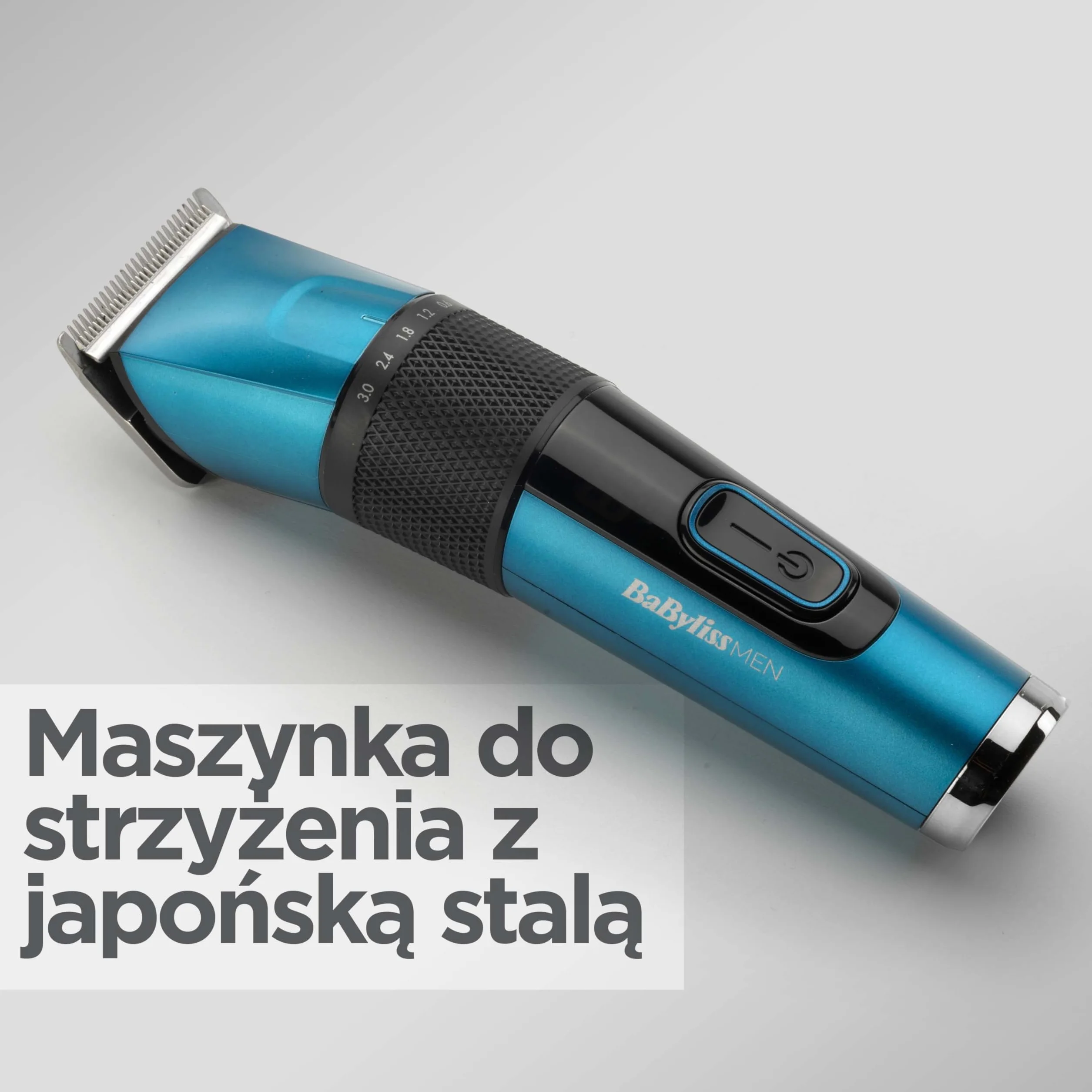 BaByliss Japanese Steel Hair Clipper - Bateria litowa, Czas pracy 160 minut, Pełne ładowanie 3 godziny, W zestawie twarde etui do przechowywania, Czarny, E990E