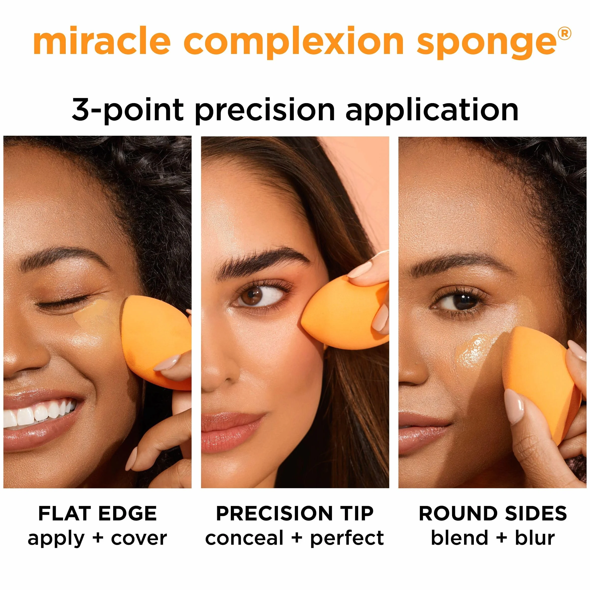 Real Techniques Miracle Complexion gąbka i proszek Miracle Duo Pack do podkładu i pudru