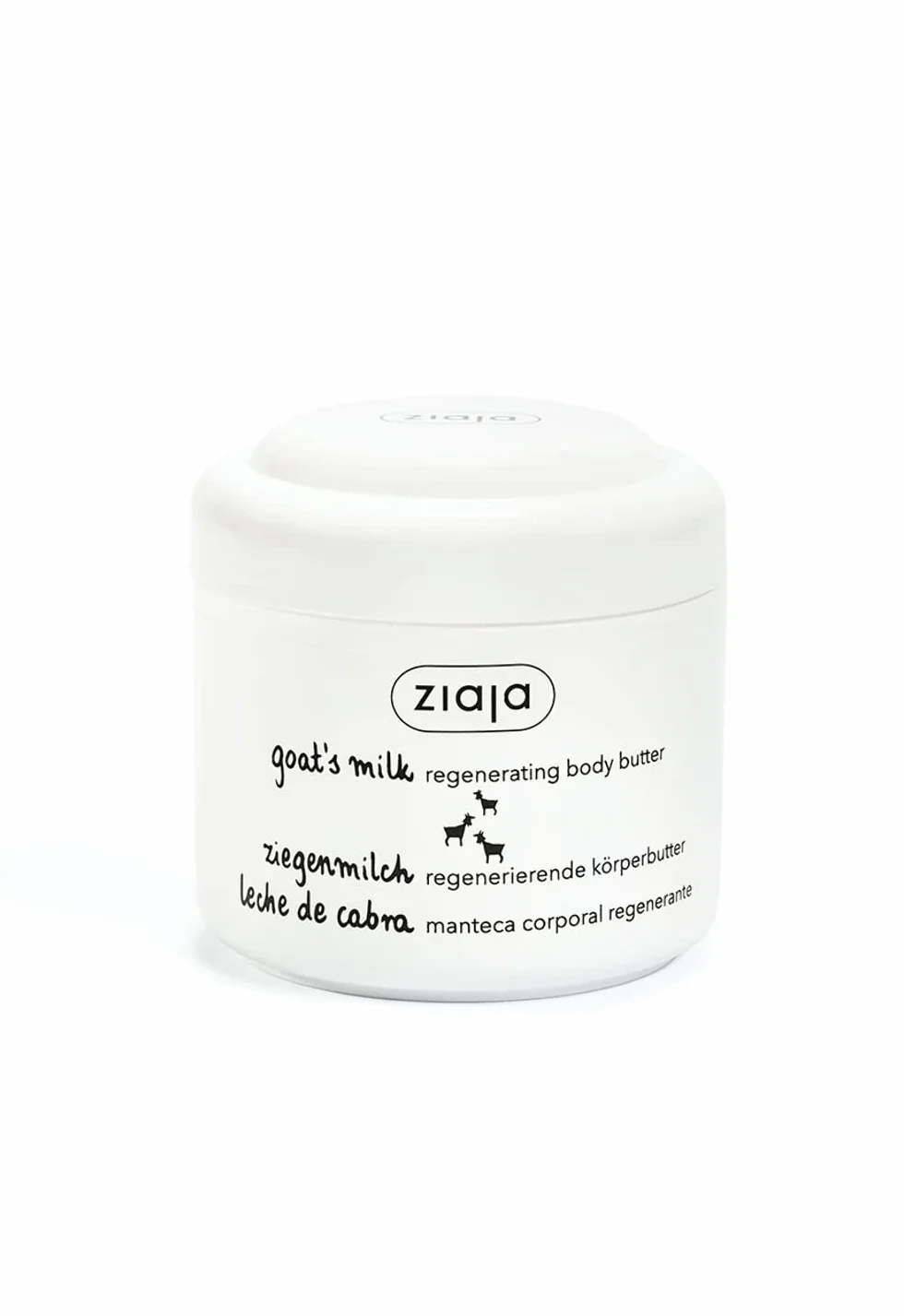 ZIAJA Masło do ciała z koziego mleka, 1 opakowanie (1 x 200 ml)