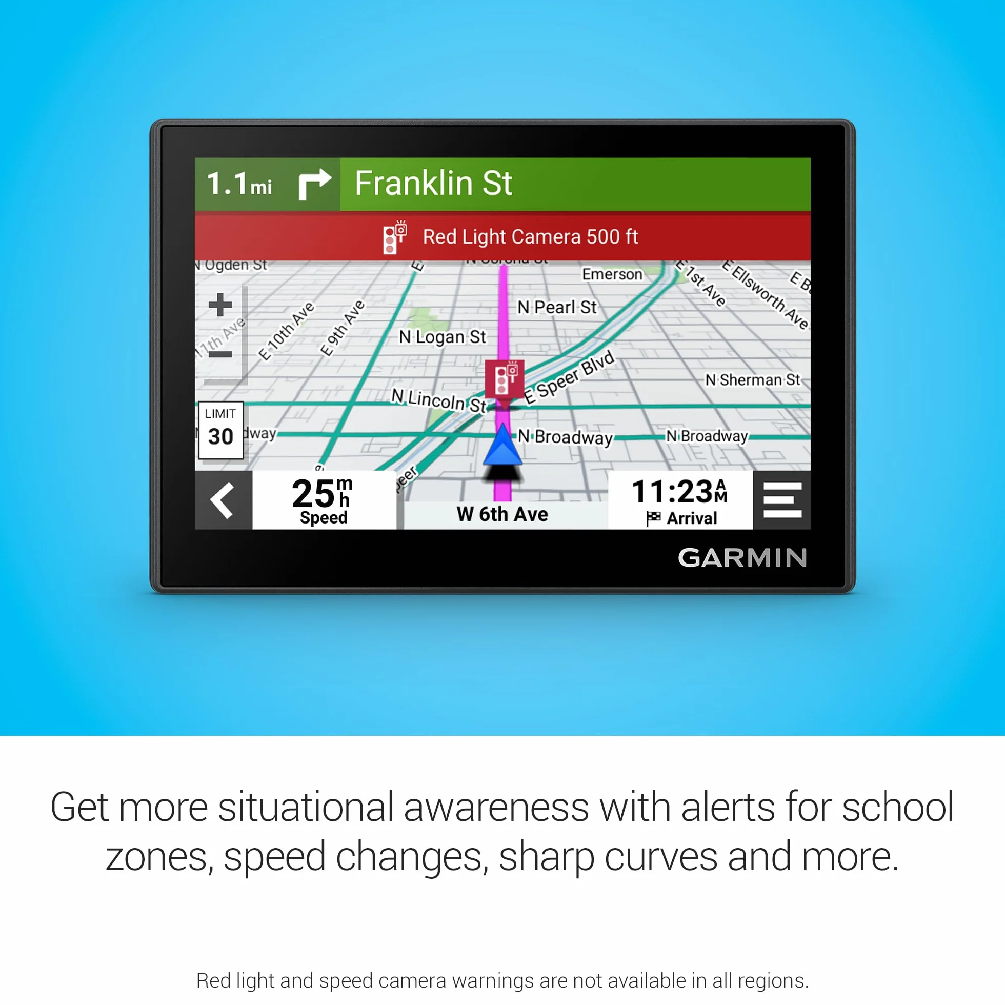 Garmin Drive 53 Nawigacja Samochodowa GPS 5" Ekran Dotykowy Mapy Europy (Odnowiony)