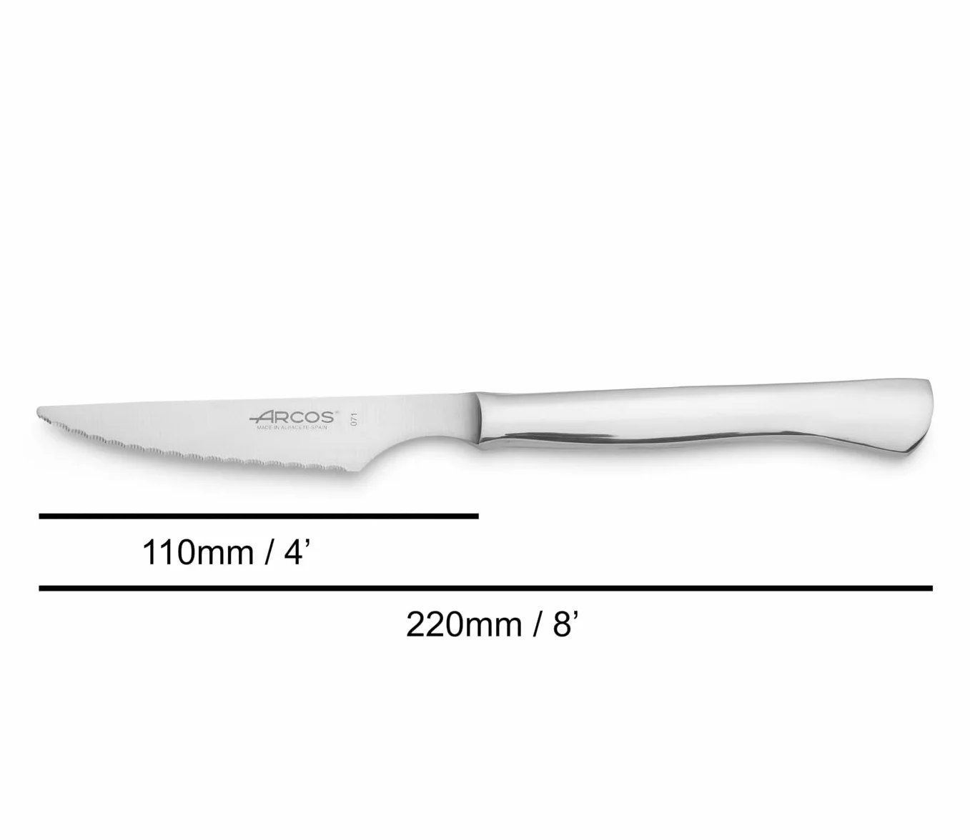 Arcos Cuchillo Chuletero 110 mm