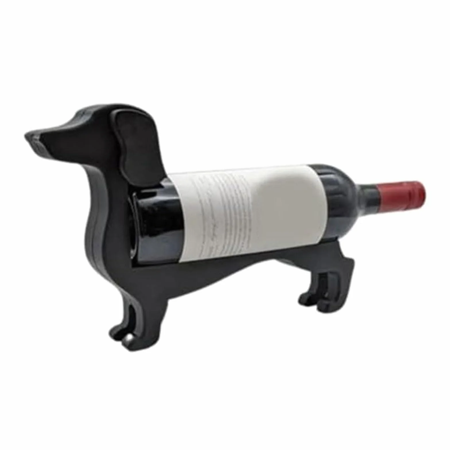 Stojak na wino Uchwyt na butelkę Jamnik Dekoracja Barowa