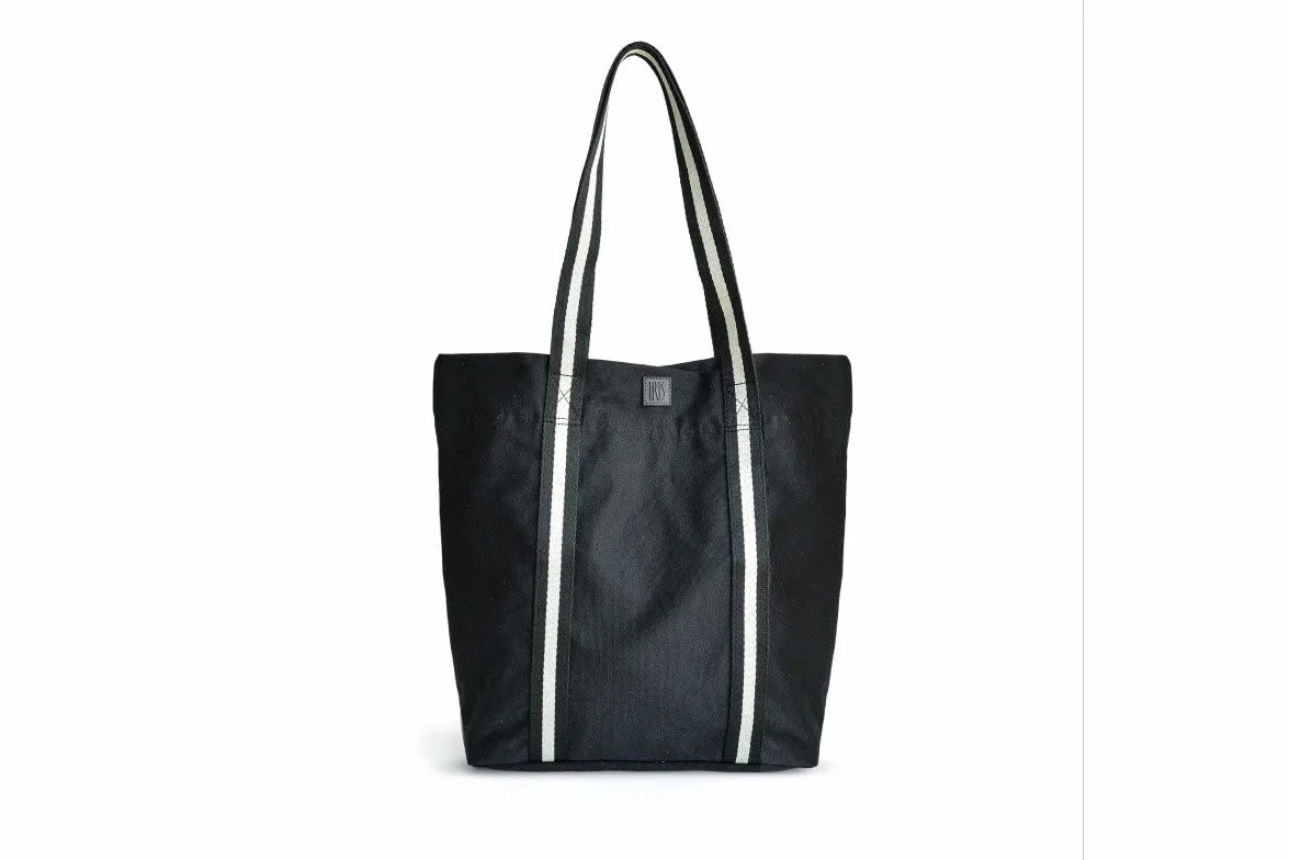 Torba 2 w 1 damska 45,5x15,5x37 cm 15 l wodoodporna poliestrowa termiczna czarna