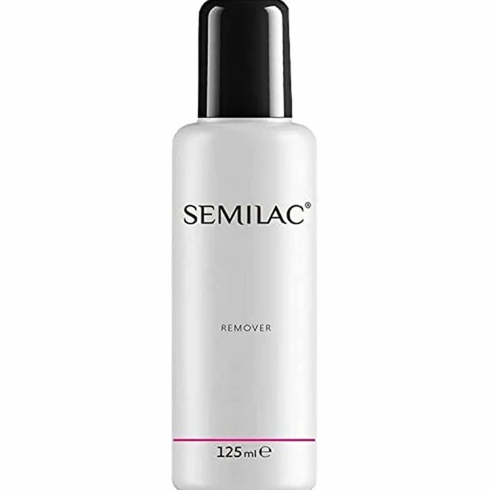 Semilac Zmywacz Do Paznokci Remover Do Usuwania Lakieru Hybrydowego 125 Ml