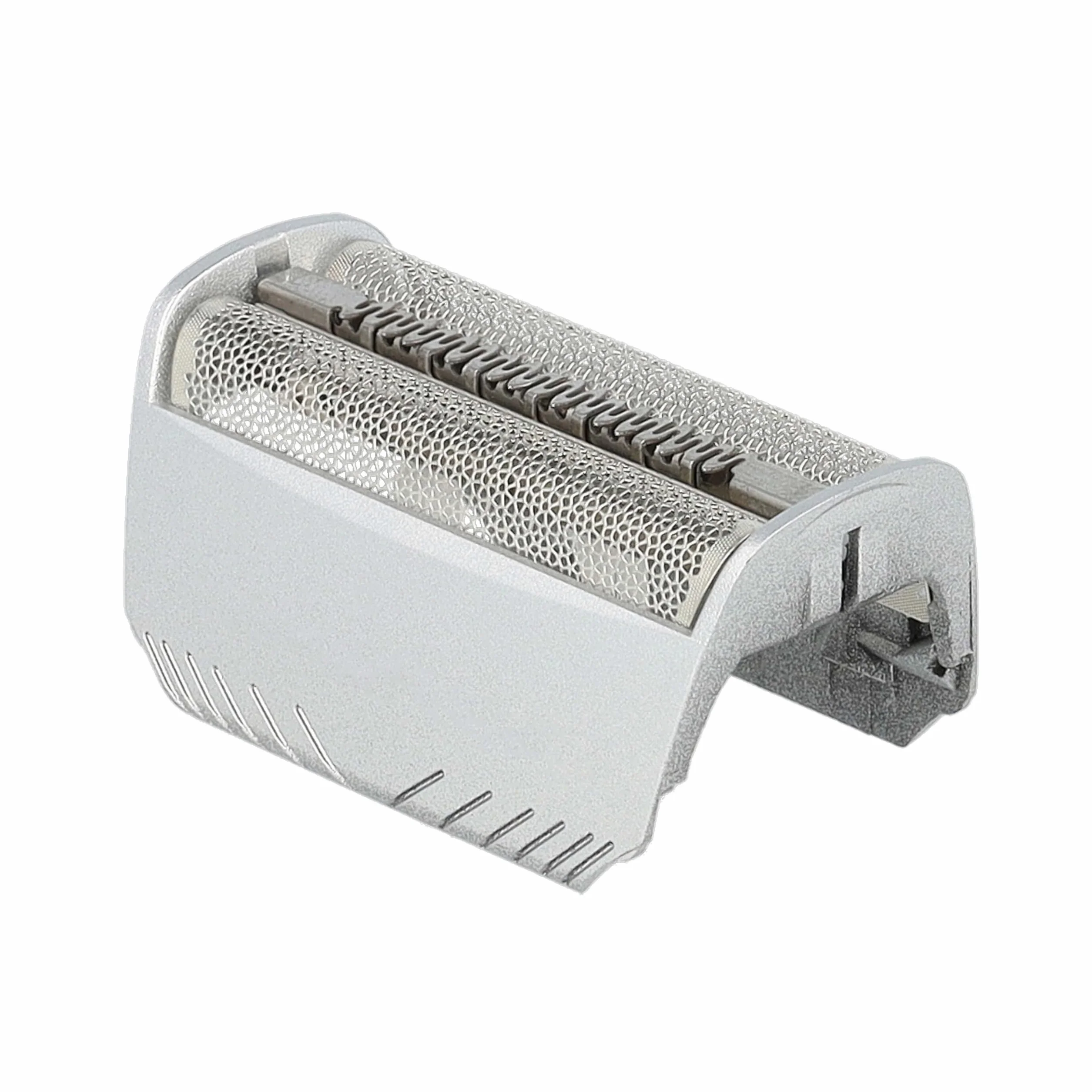 vhbw Zestaw części tnących do golarki Braun 195s, 195s-1, 197s, 197s-1, 199s golarka elektryczna, folia + blok na noże, kolor srebrny