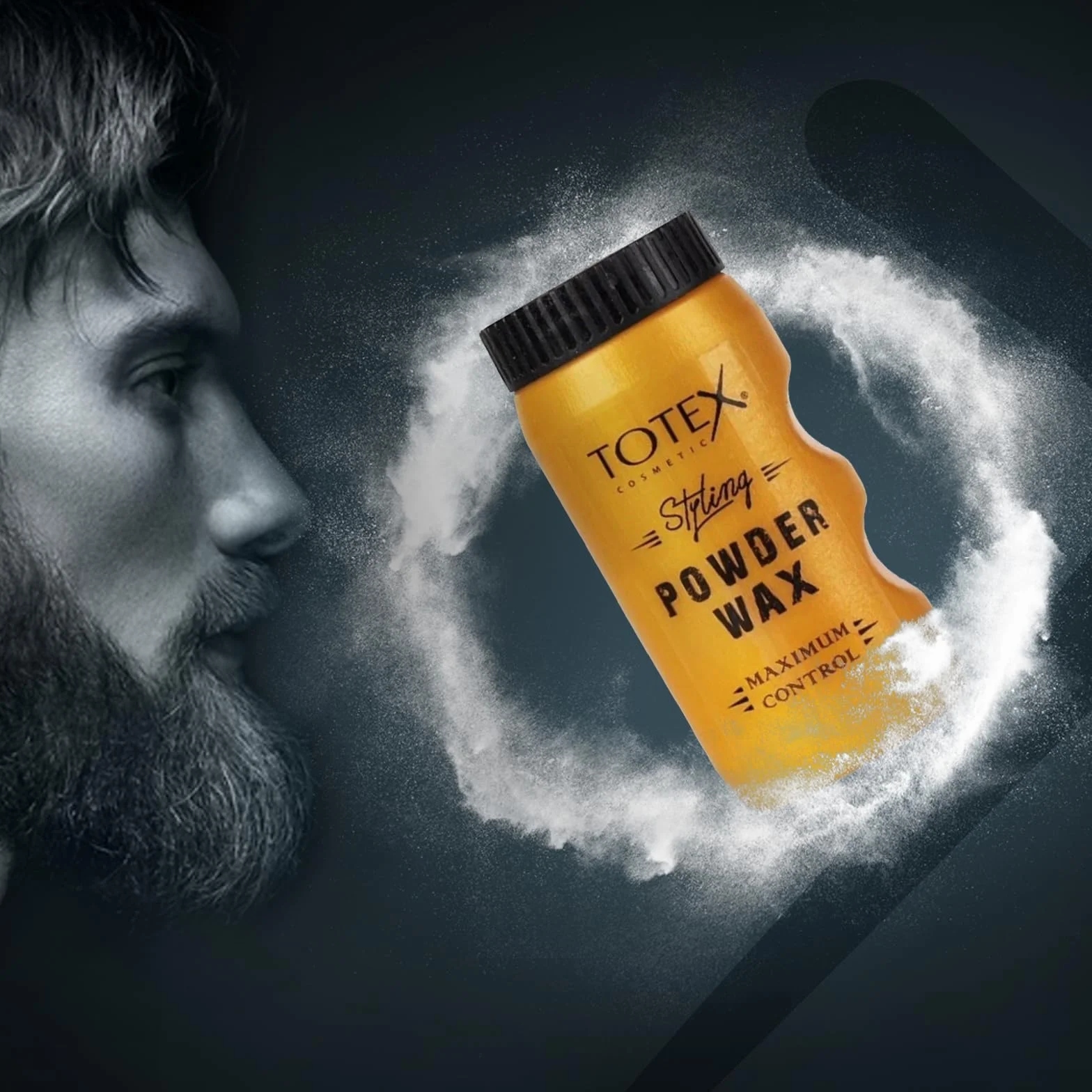 Totex Powder Wax 20 g | Mattifying Volume Hair Styling wosk w proszku | matowy wosk puder do stylizacji włosów | puder do stylizacji włosów