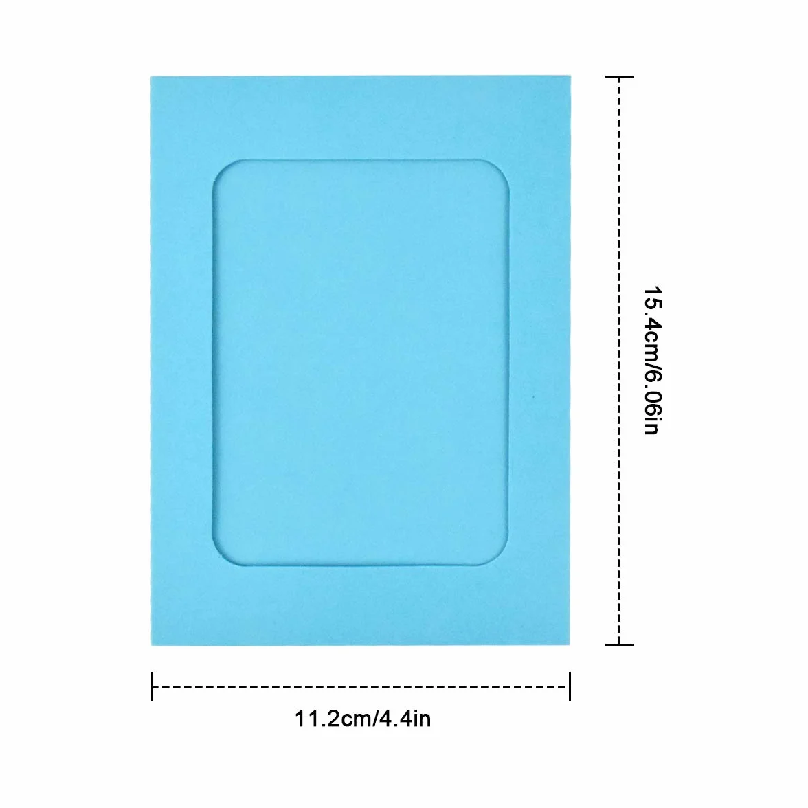 Kolorowa papierowa ramka na zdjęcia 30 szt. z klipsami 15x10 cm dekoracja ścienna