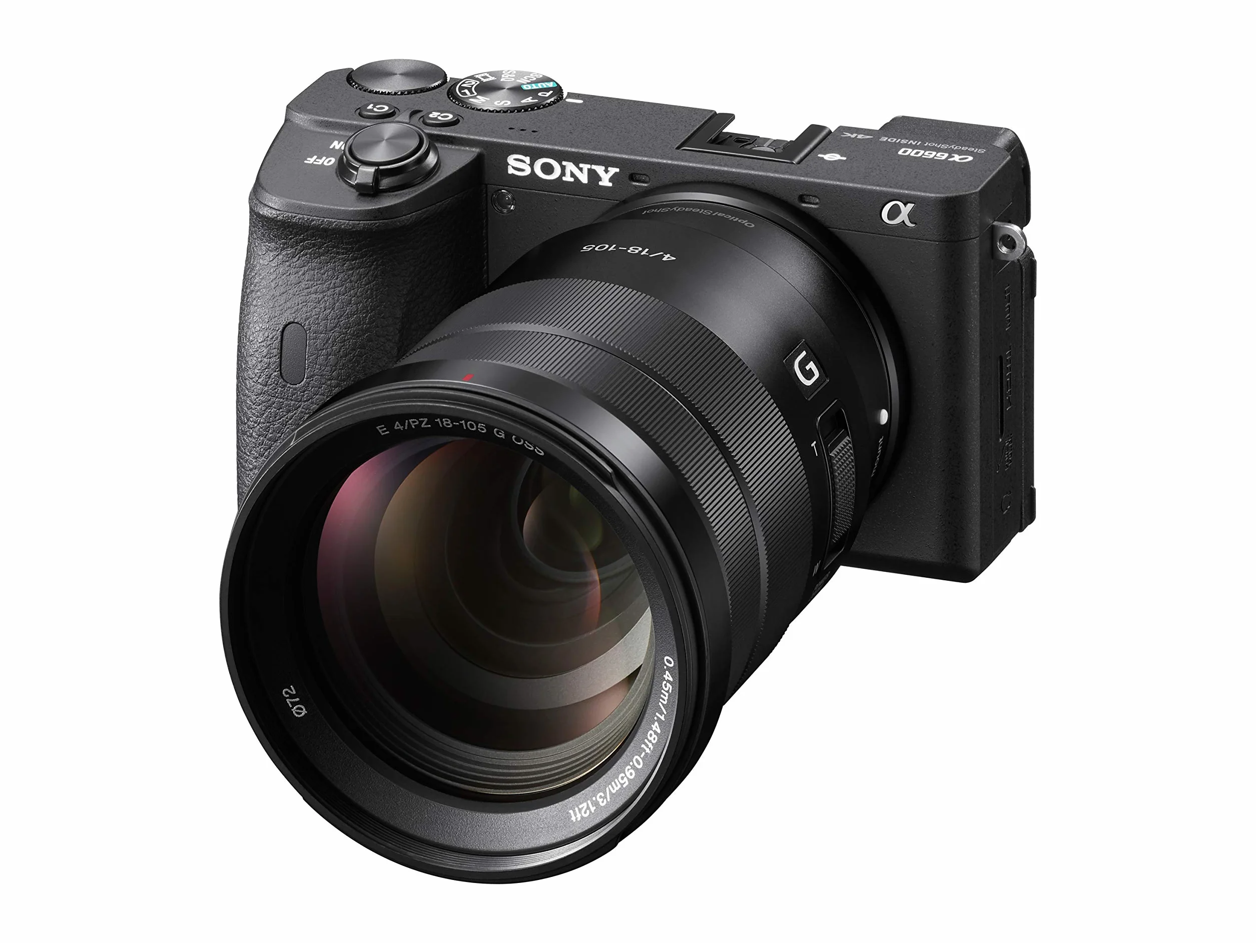 Sony Alpha 6600 | Aparat bezlusterkowy APS-C (szybki system AF 0,02 s, 5-osiowa optyczna stabilizacja obrazu w korpusie, 4K HLG, uchylny ekran dla wideoblogerów)