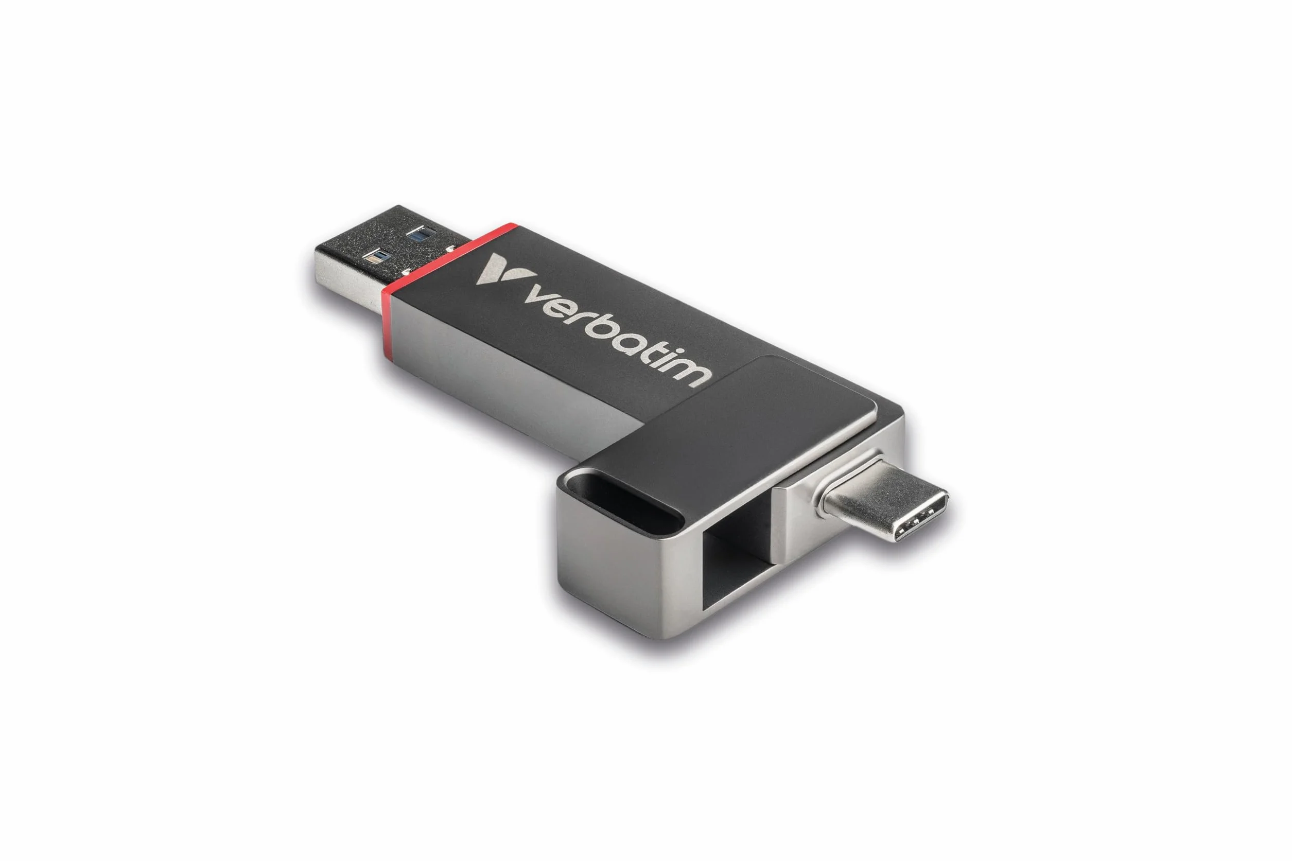 Verbatim Dual QuickStick, 128 GB, zewnętrzny dysk USB C/USB-A 3.2 Gen 1, High-Speed USB do 530 MB/s, bardzo szybka pamięć do telefonu komórkowego, laptopa, komputera i notebooka