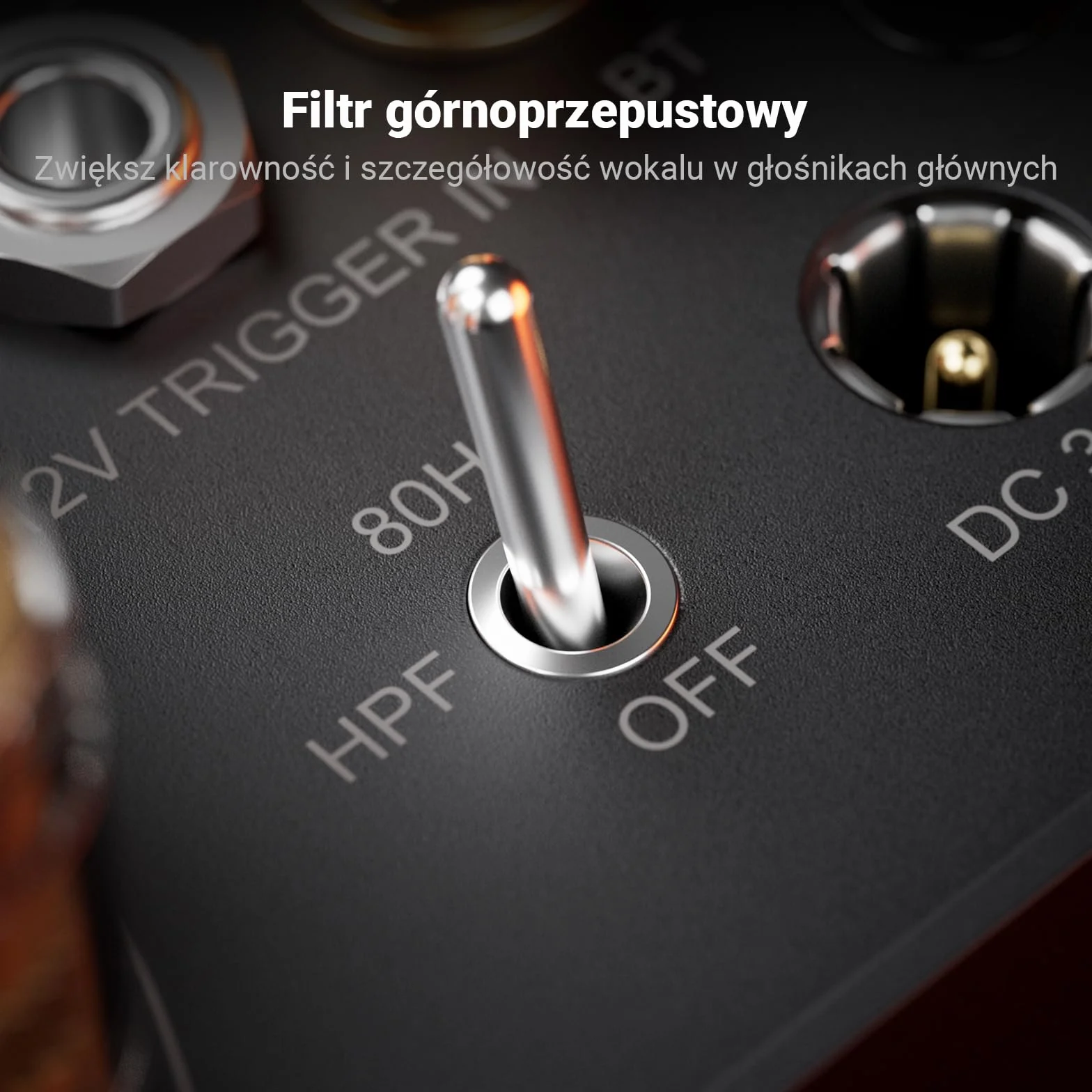 Fosi Audio BT20A MAX Wzmacniacz Mocy Stereo, 300W x2 Wzmacniacz Audio Hi-Fi z Technologią PFFB, LDAC Bluetooth 6.0, Podwójne Niezależne Zasilanie, Pilot Zdalnego Sterowania, Idealny do Systemów 2.1