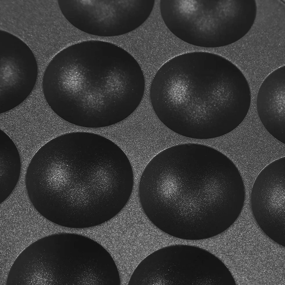 Asixx Aluminiowa Patelnia do Takoyaki Nieprzywierająca 12 Otworów