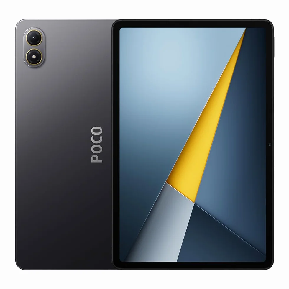 XIAOMI Poco Pad M1 WiFi Tablet 8GB 256 GB, ekran 12,1" i 120 Hz, 12000 mAh Czarny (z ładowarką)