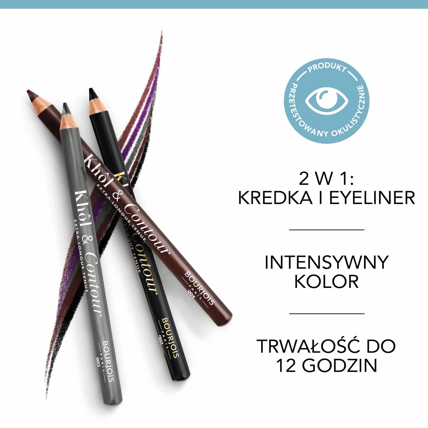Bourjois Khôl And Contour Kredka do Oczu, 05 Choco-Lacté, 1.2 g
