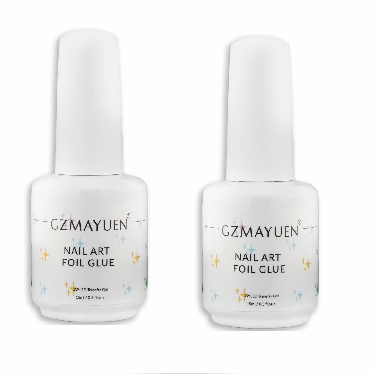 Folia transferowa do paznokci 15 ml klej zestaw 2 szt.