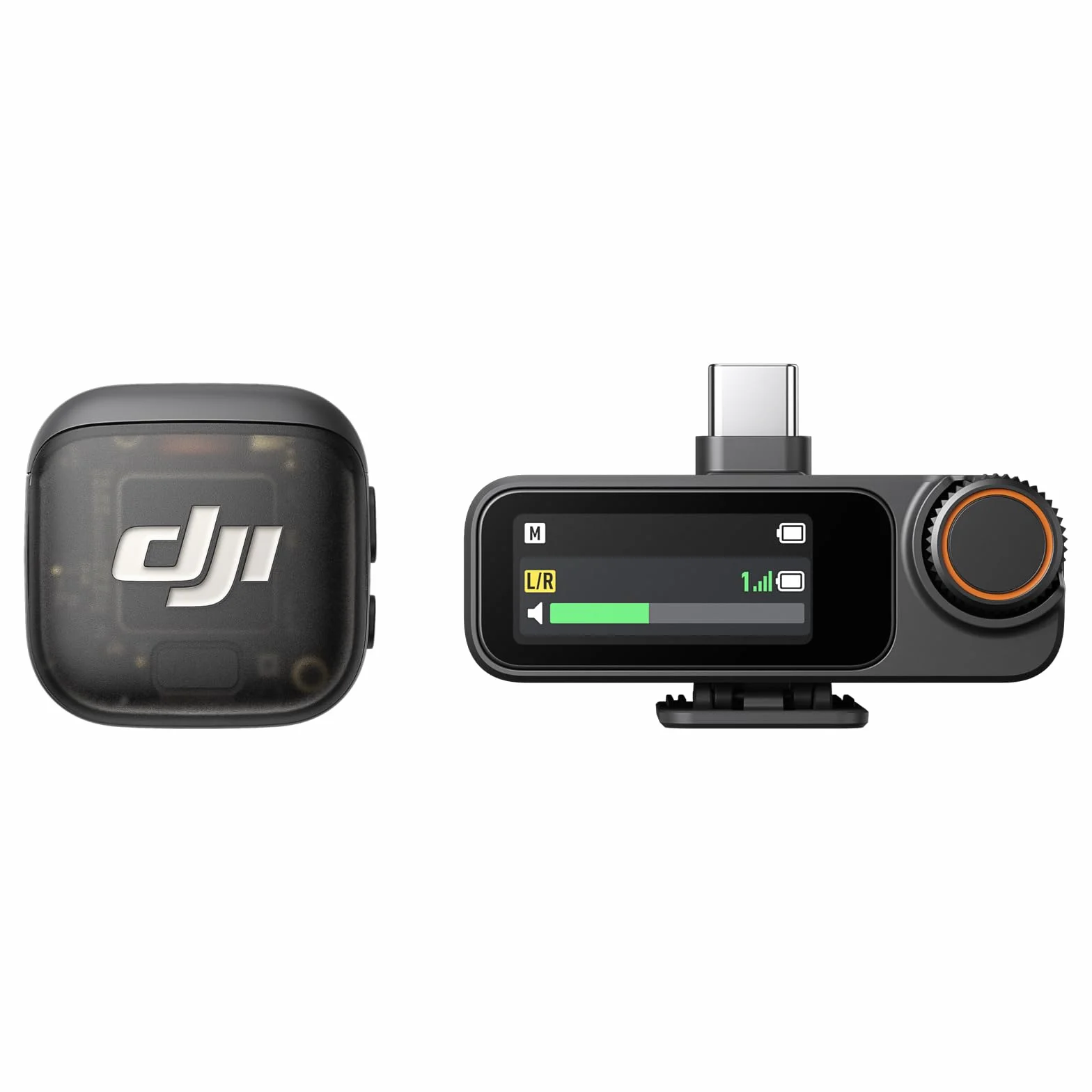 DJI Mic 3 (1 TX + 1 RX), bezprzewodowy mikrofon krawatowy do iPhone’a/kamery/urządzeń z Androidem, ultralekki, wydłużony czas pracy i szybkie ładowanie, transmisja 400 m