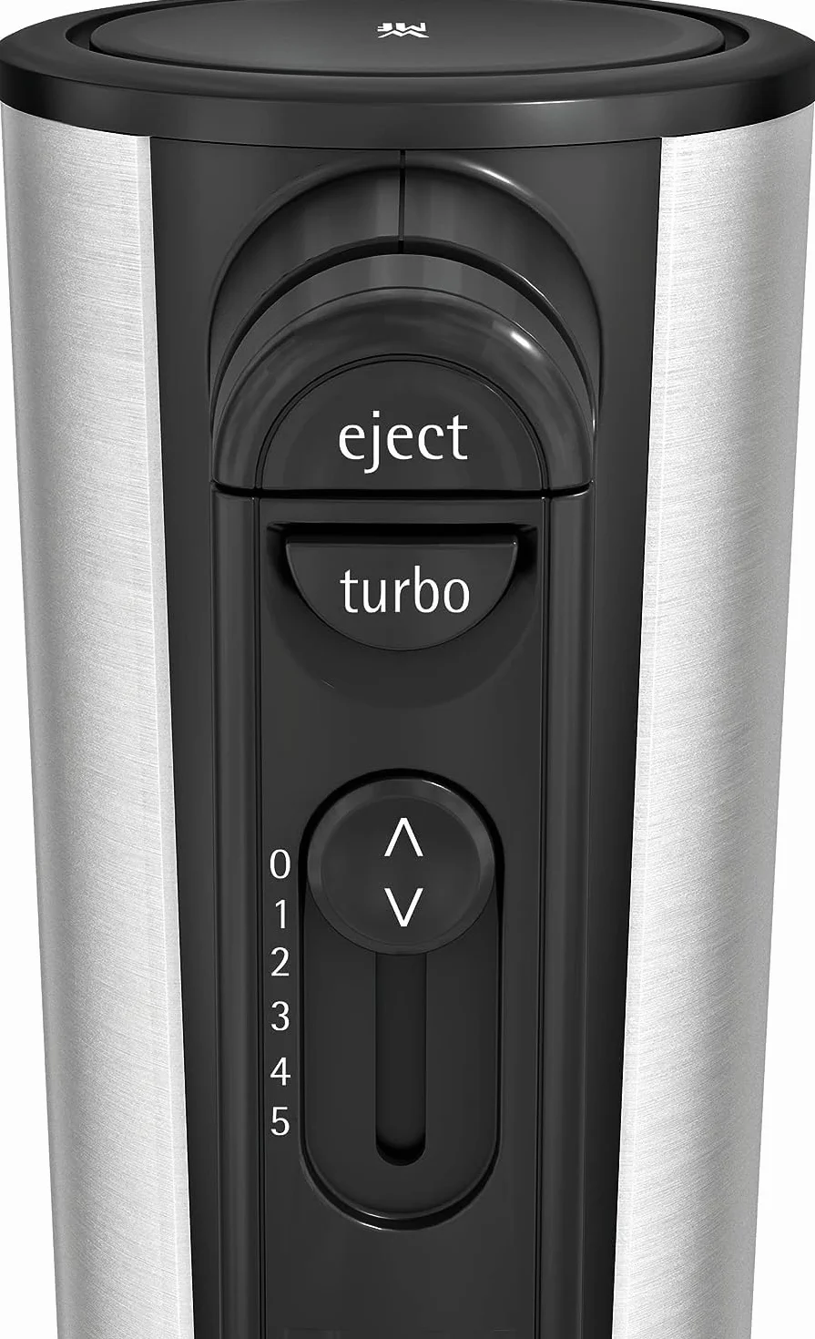 WMF Kult X Edition mikser ręczny 400 W 5 stopni prędkości turbo Cromargan matowy czarny