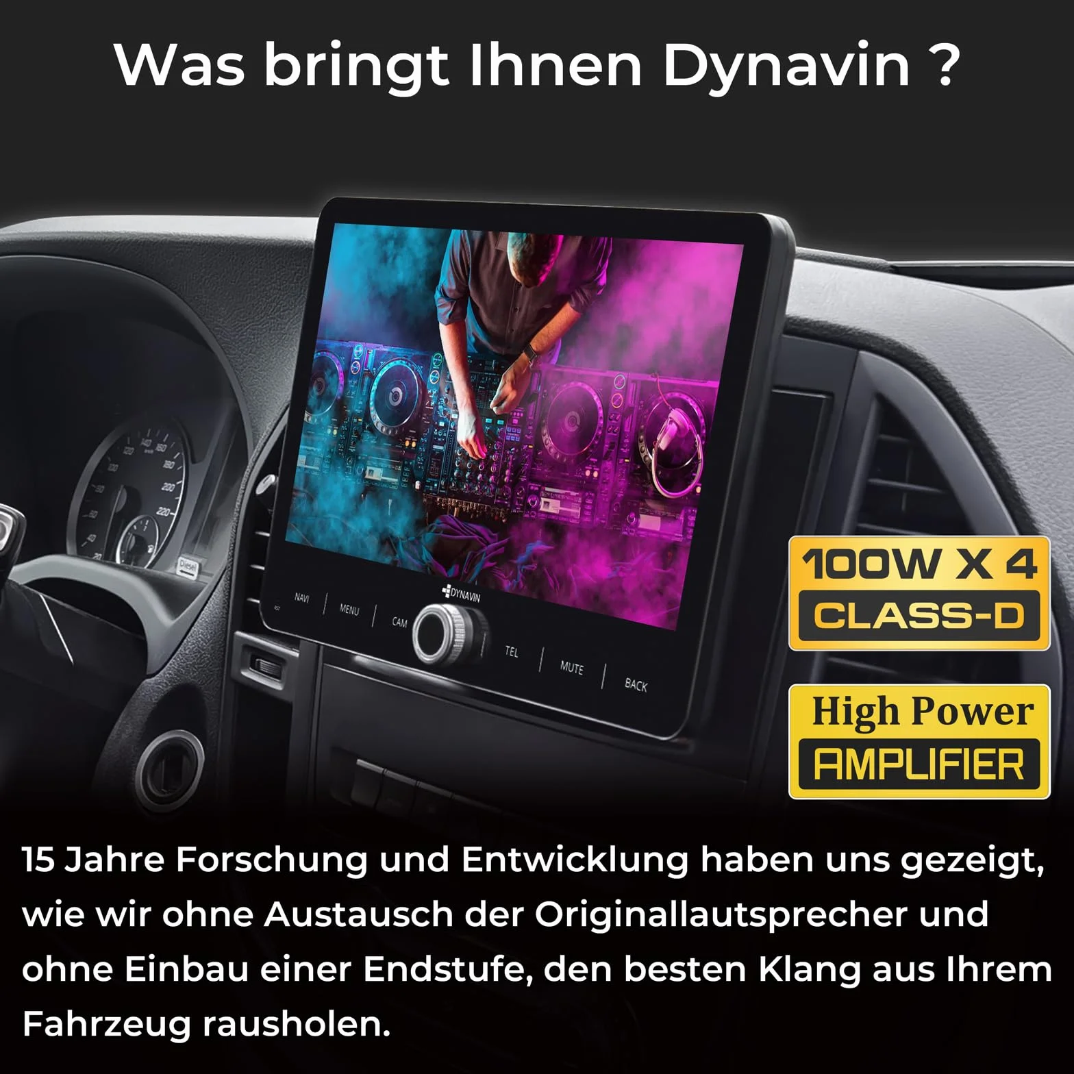 DYNAVIN Radio samochodowe z systemem Android do Mercedes Sprinter Vito Viano W639 klasa A: 10,1 cala radio z bezprzewodowym Carplay i Android Auto | wyświetlacz Head-up | w zestawie DAB+; D9-MB10V