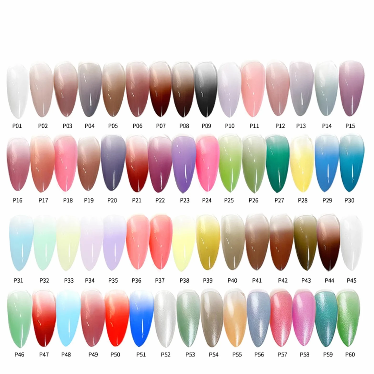 Farba Żelowa Paleta 70 kolorów manicure artystycznego z techniką | Paleta Żeli Malarskich dla początkujących, kobiet, dziewczyn, w domu, salonie, podróży, na imprezy, spa i studio