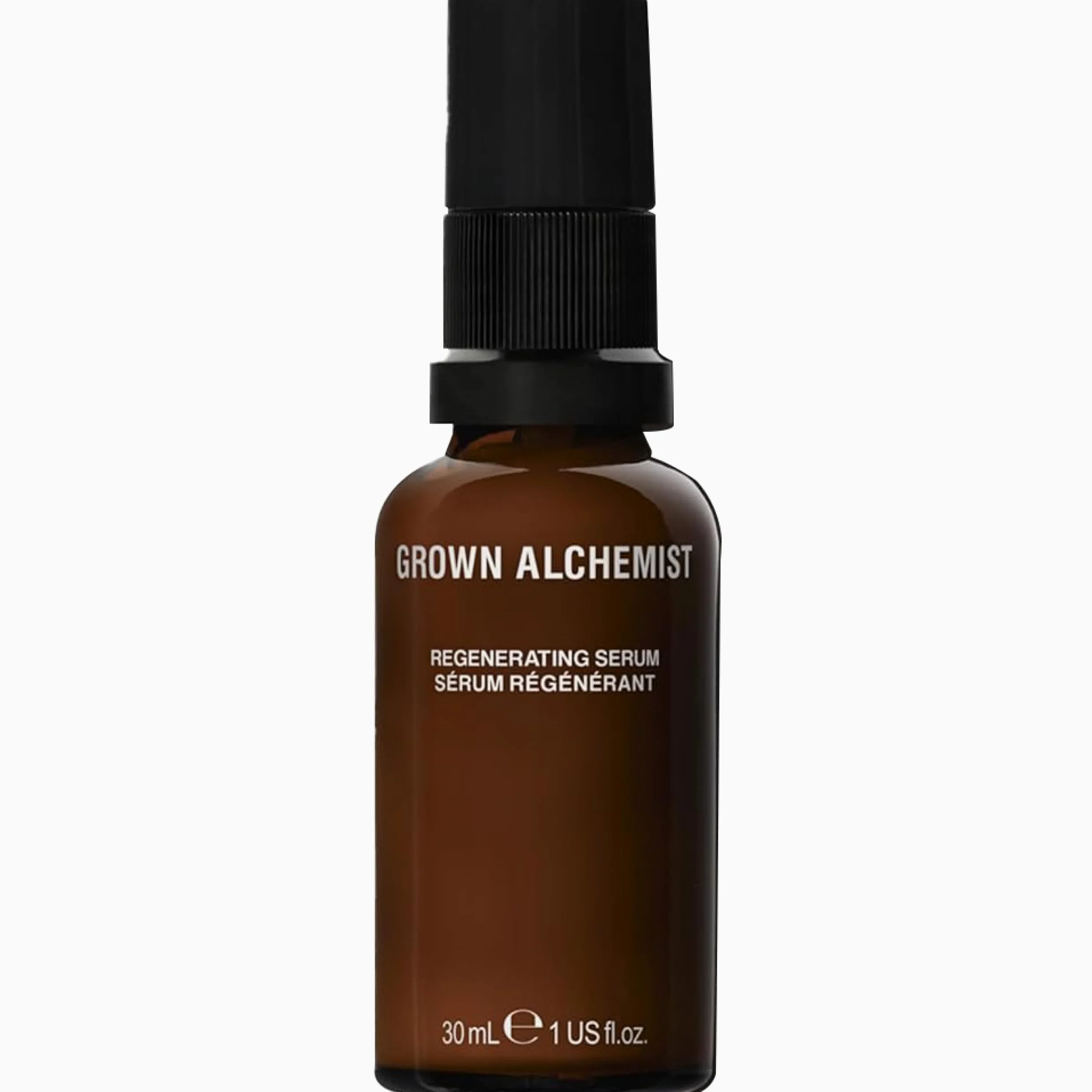 Grown Alchemist Regenerating Serum do Twarzy - Antystarzejące się Serum z Peptydami, Białka, Kolagen na bazie roślin do zapobiegania zwijaniu, nawilżaniu, organicznym serum do rozjaśniania twarzy, 30